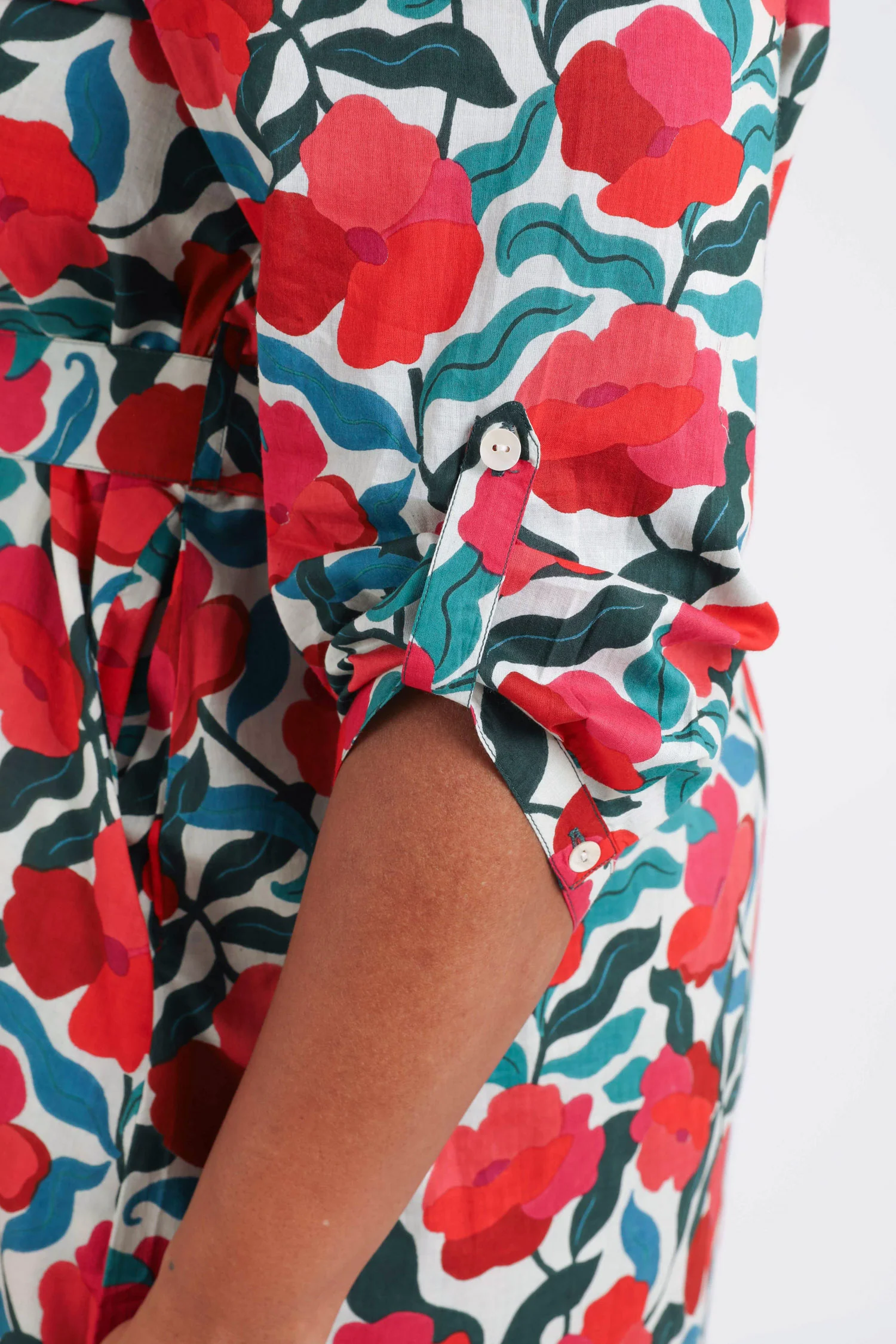 Robe en viscose imprimé fleuri - Image 6