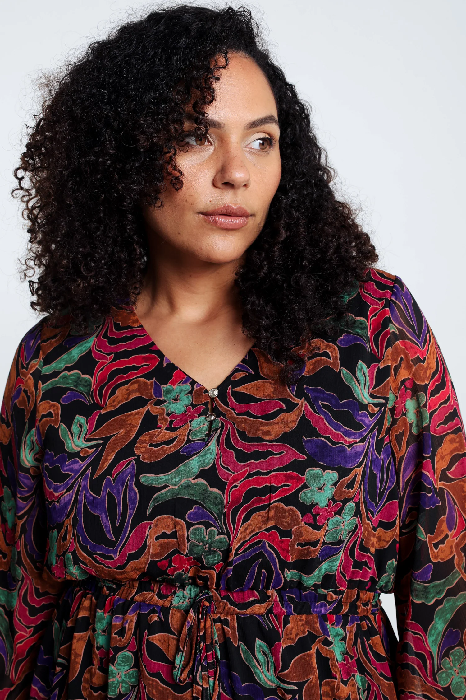 Robe en voile imprimée - Image 3