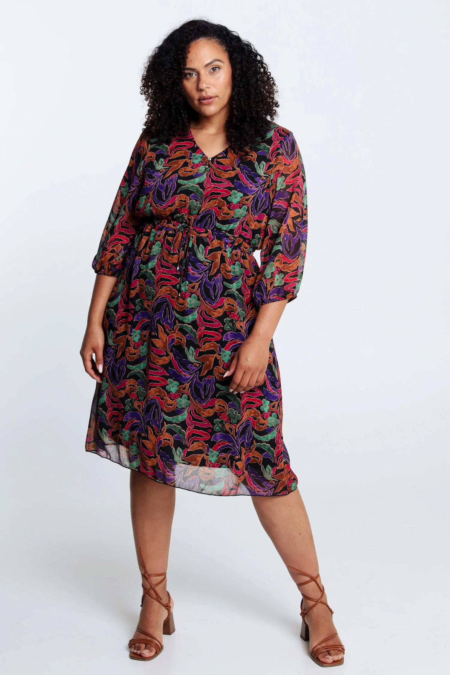 Robe en voile imprimée - Image 7