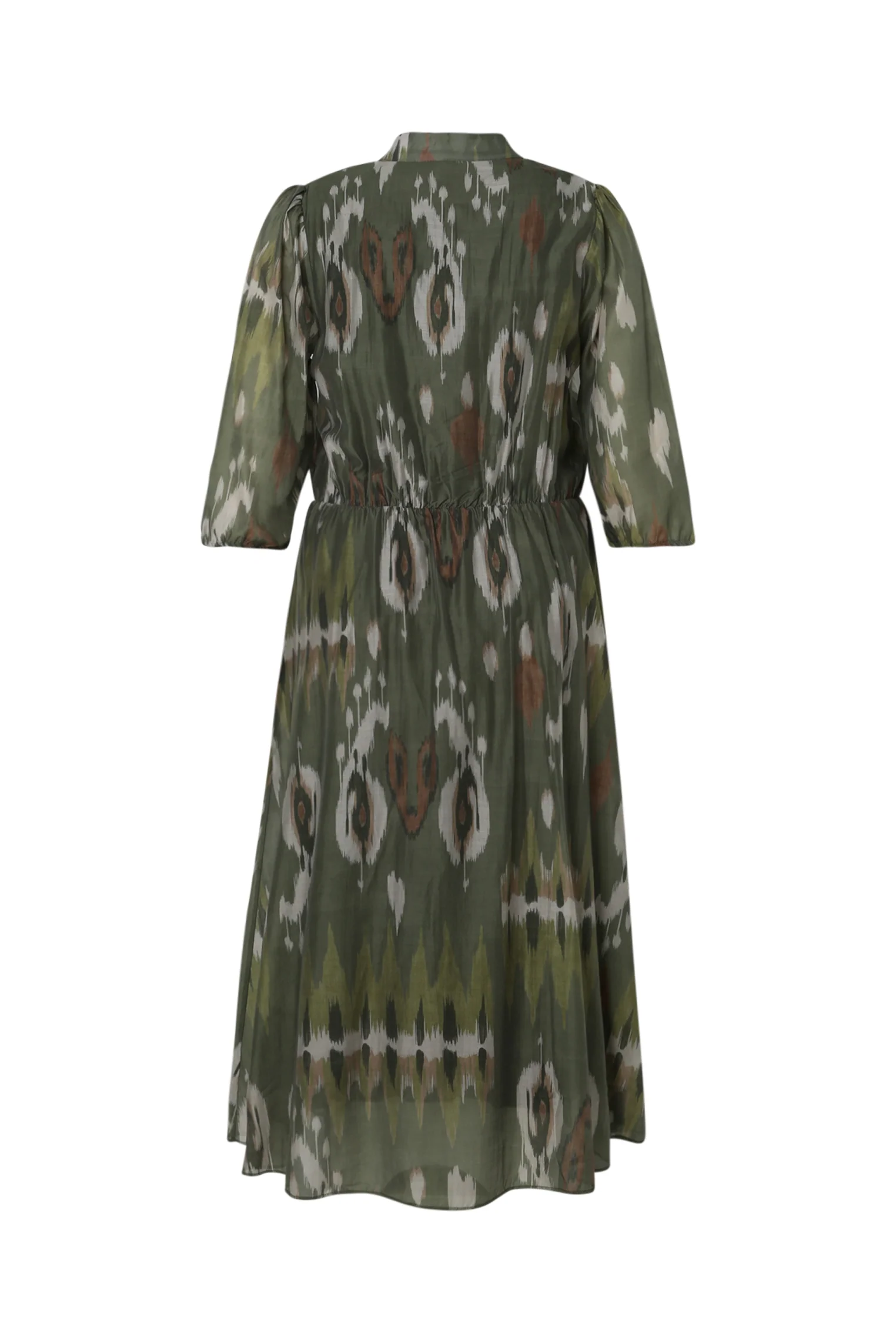Robe longue en viscose imprimé ethnique - Image 11