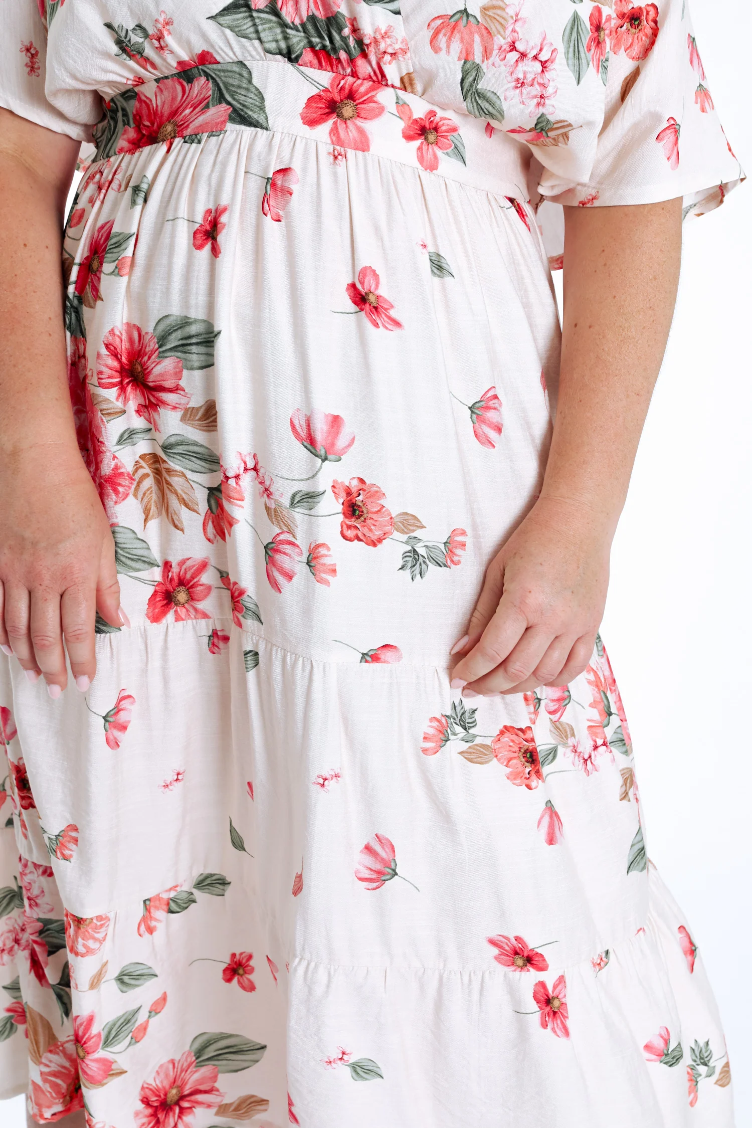Robe longue en viscose imprimé floral - Image 6