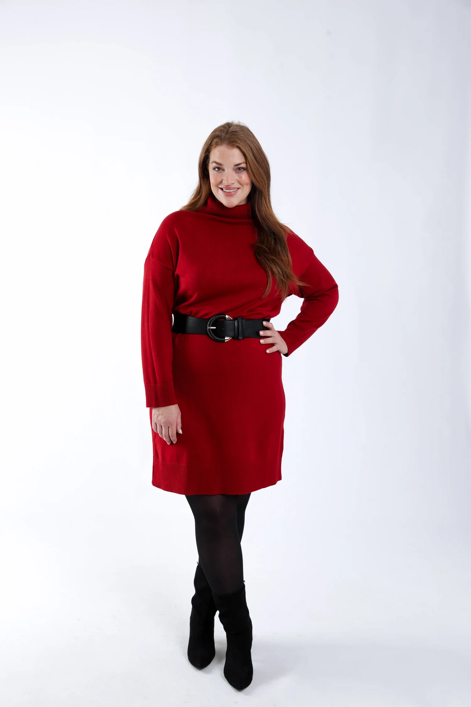 Robe pull unie - Image 6
