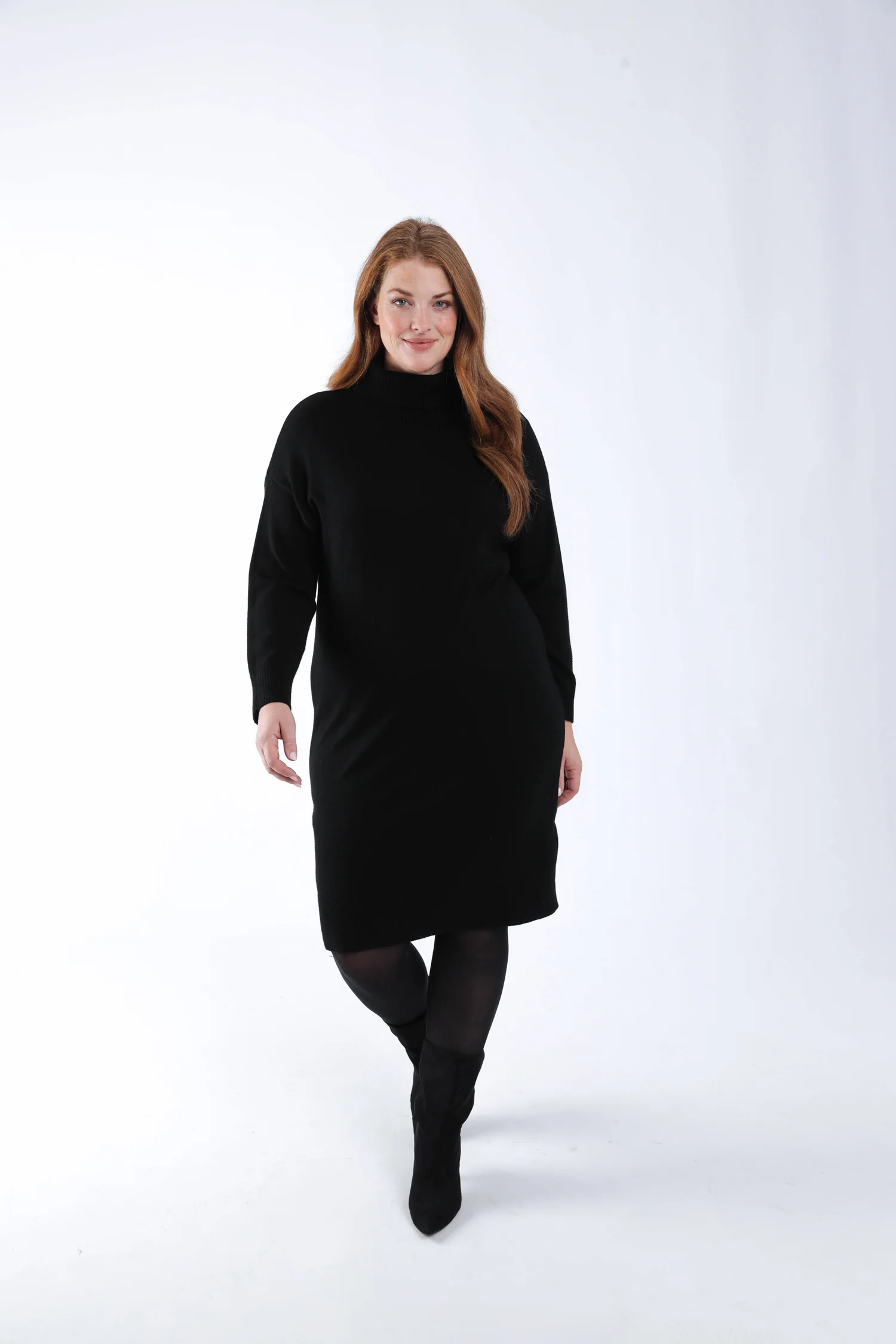 Robe pull unie