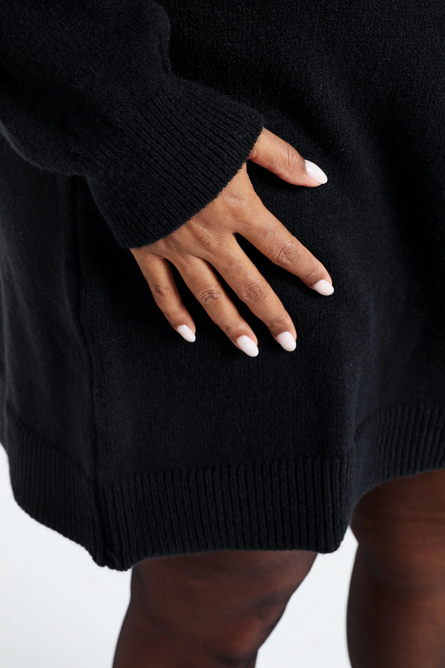 Robe pull unie - Image 4