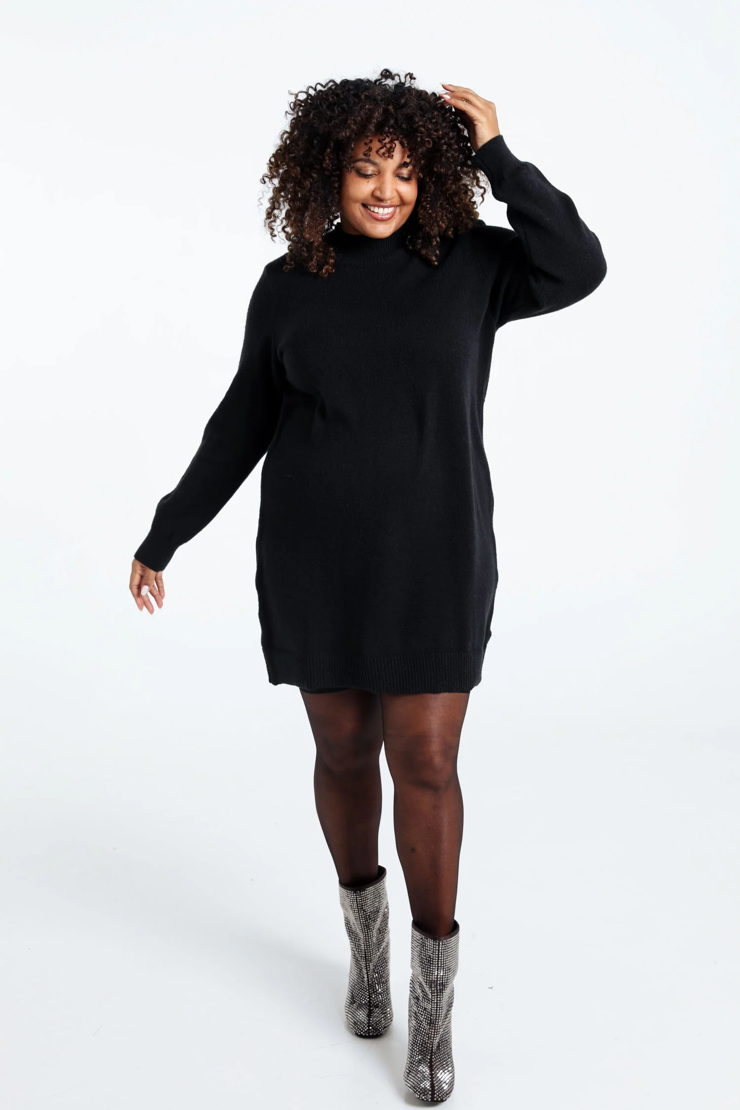 Robe pull unie - Image 7