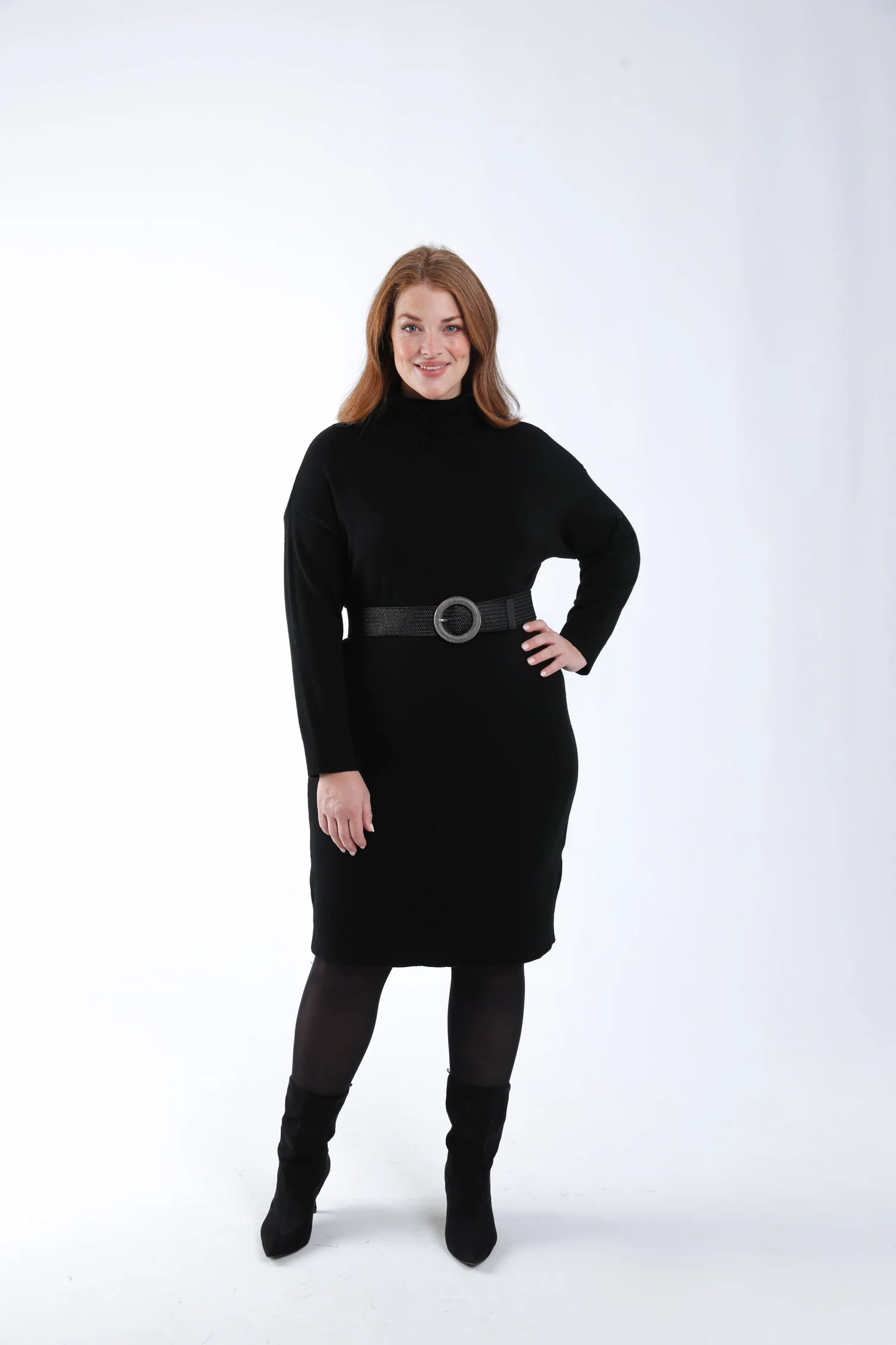Robe pull unie - Image 7