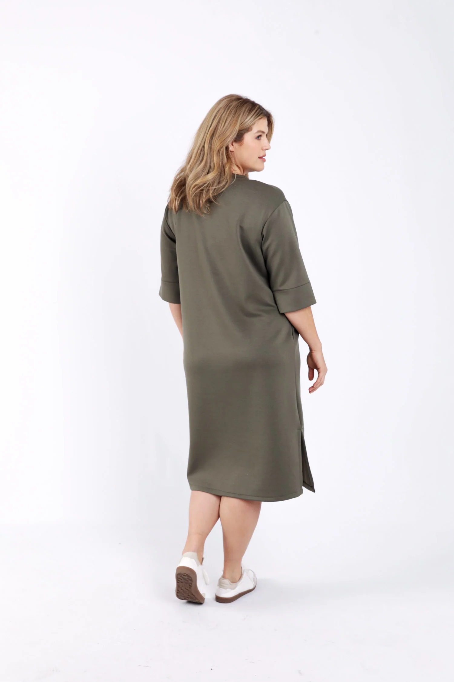 Robe sweat unie - Image 2