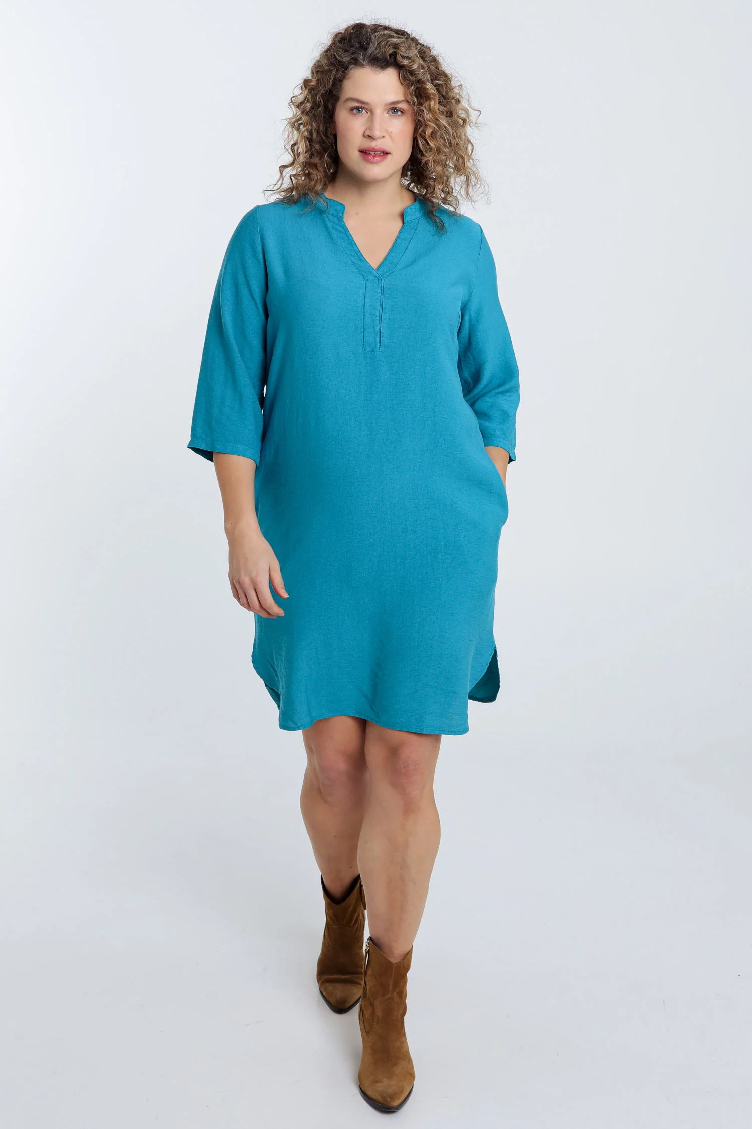 Robe tunique unie - Image 18