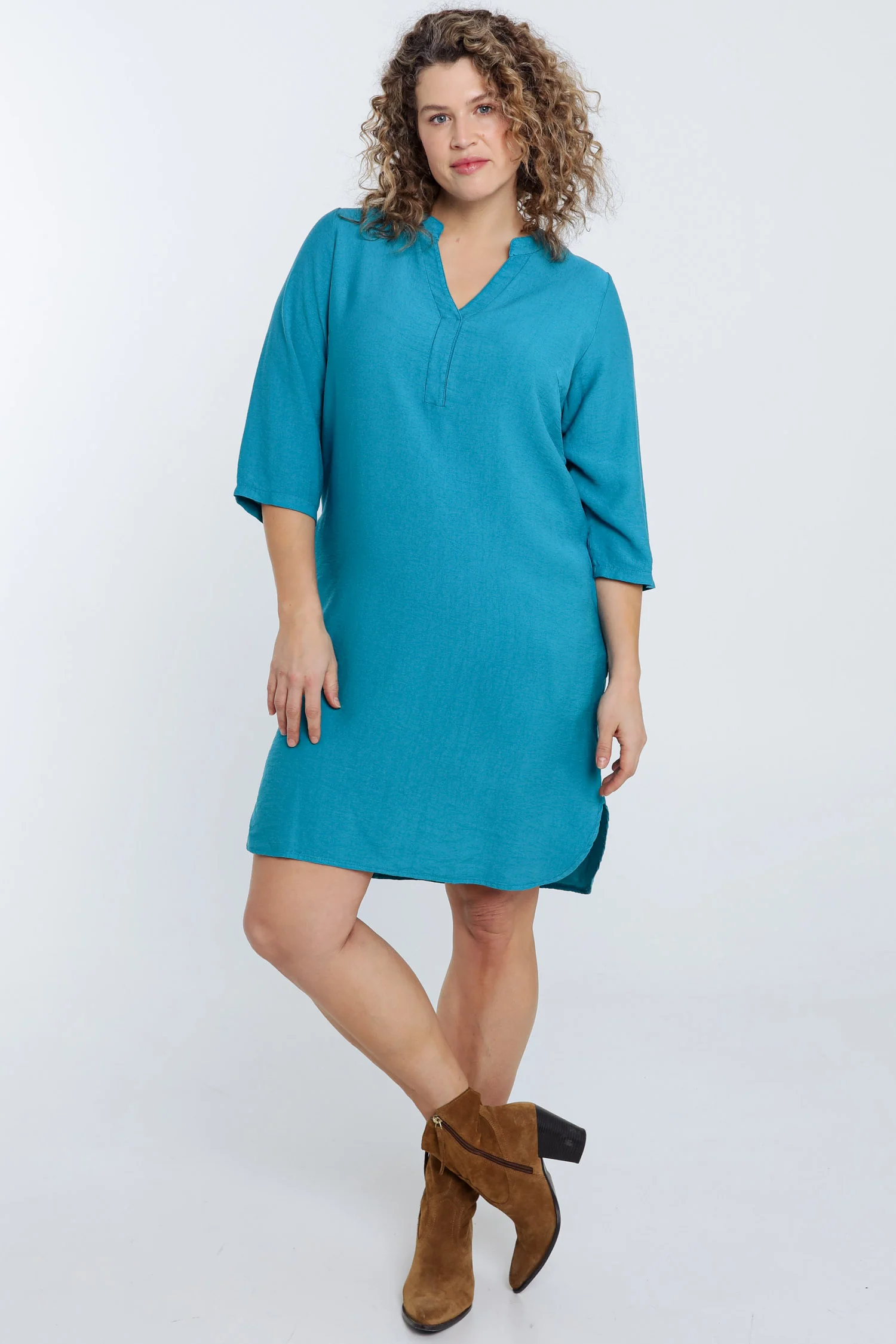 Robe tunique unie - Image 20