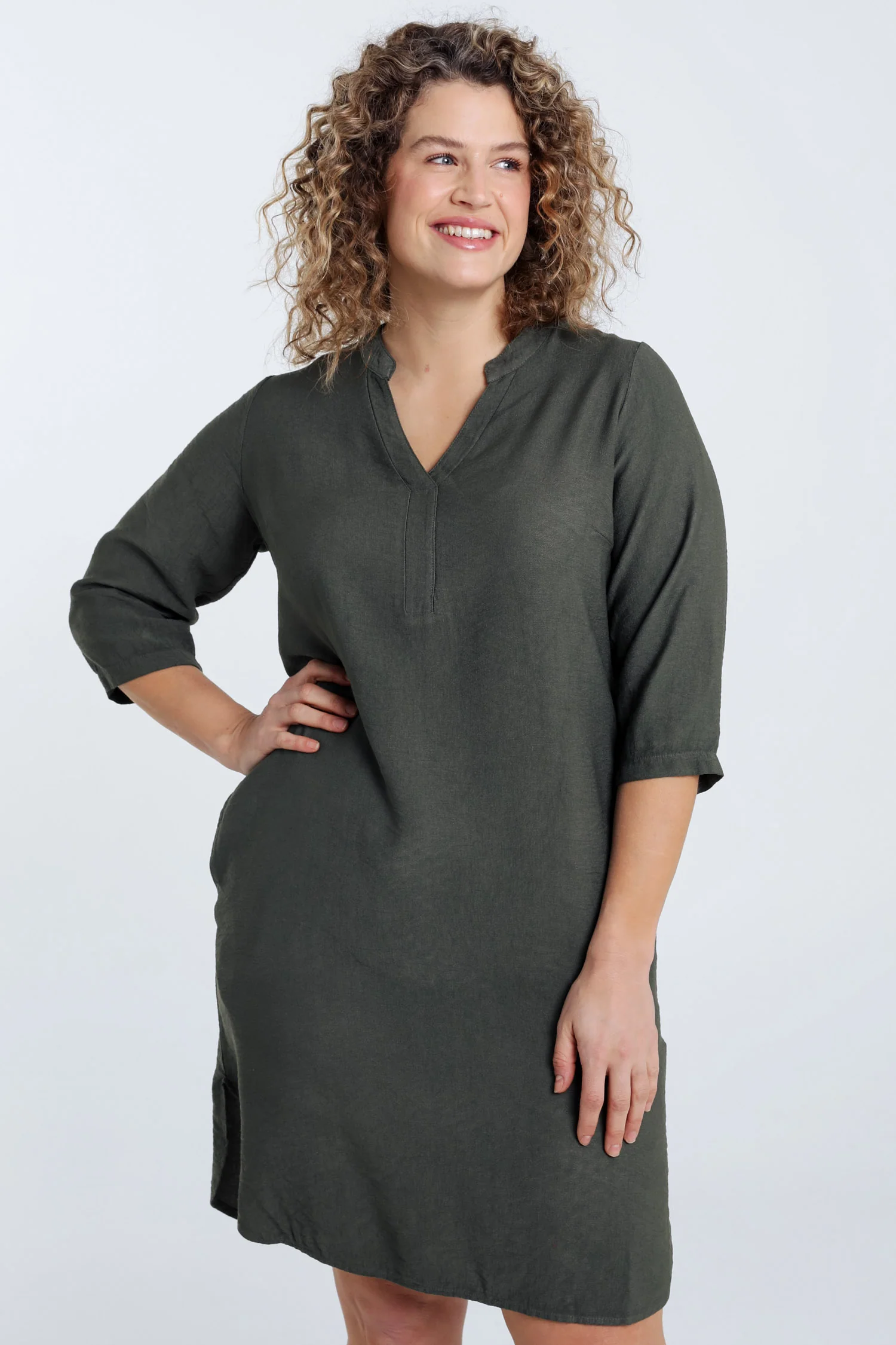 Robe tunique unie - Image 23