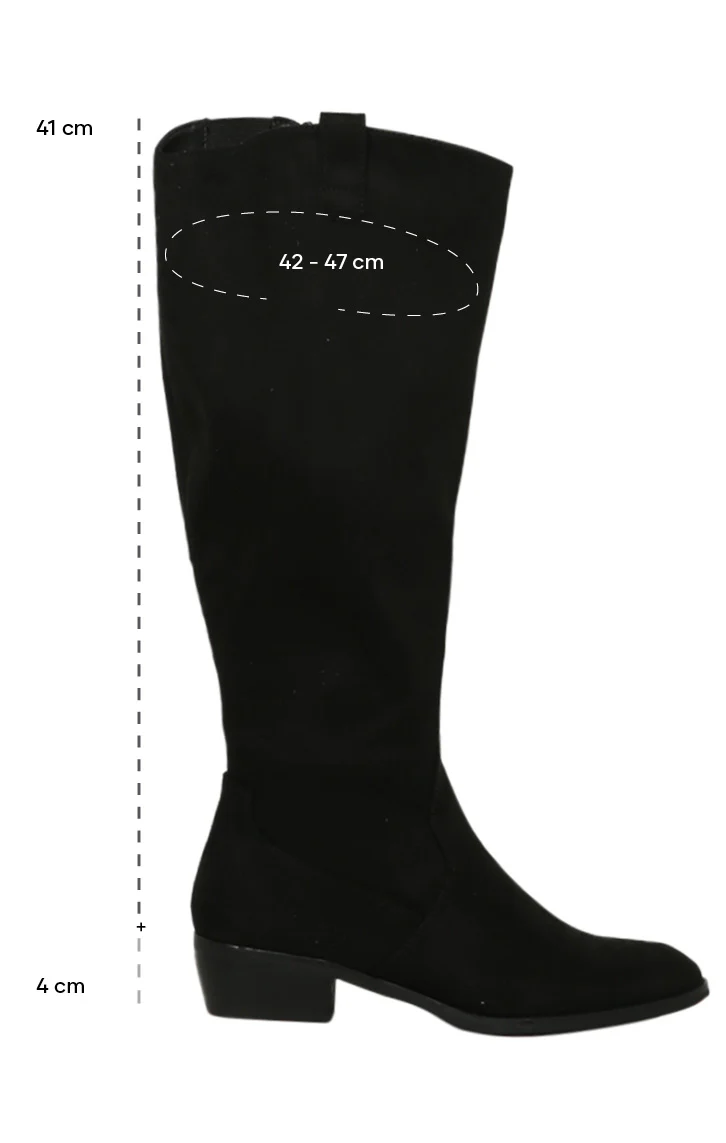 Santiags unies noires - Image 6