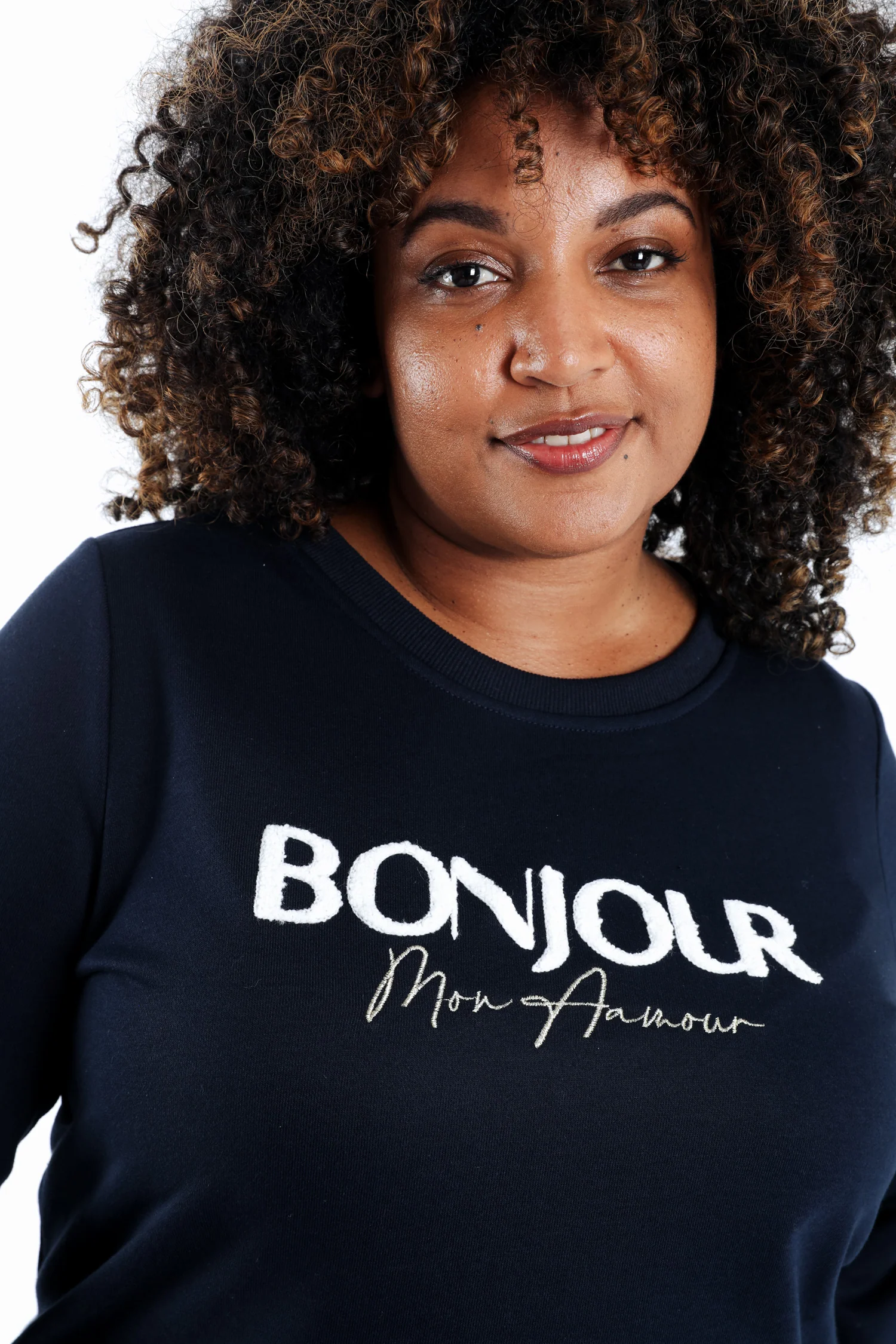 Sweat Bonjour avec fausse chemise - Image 4