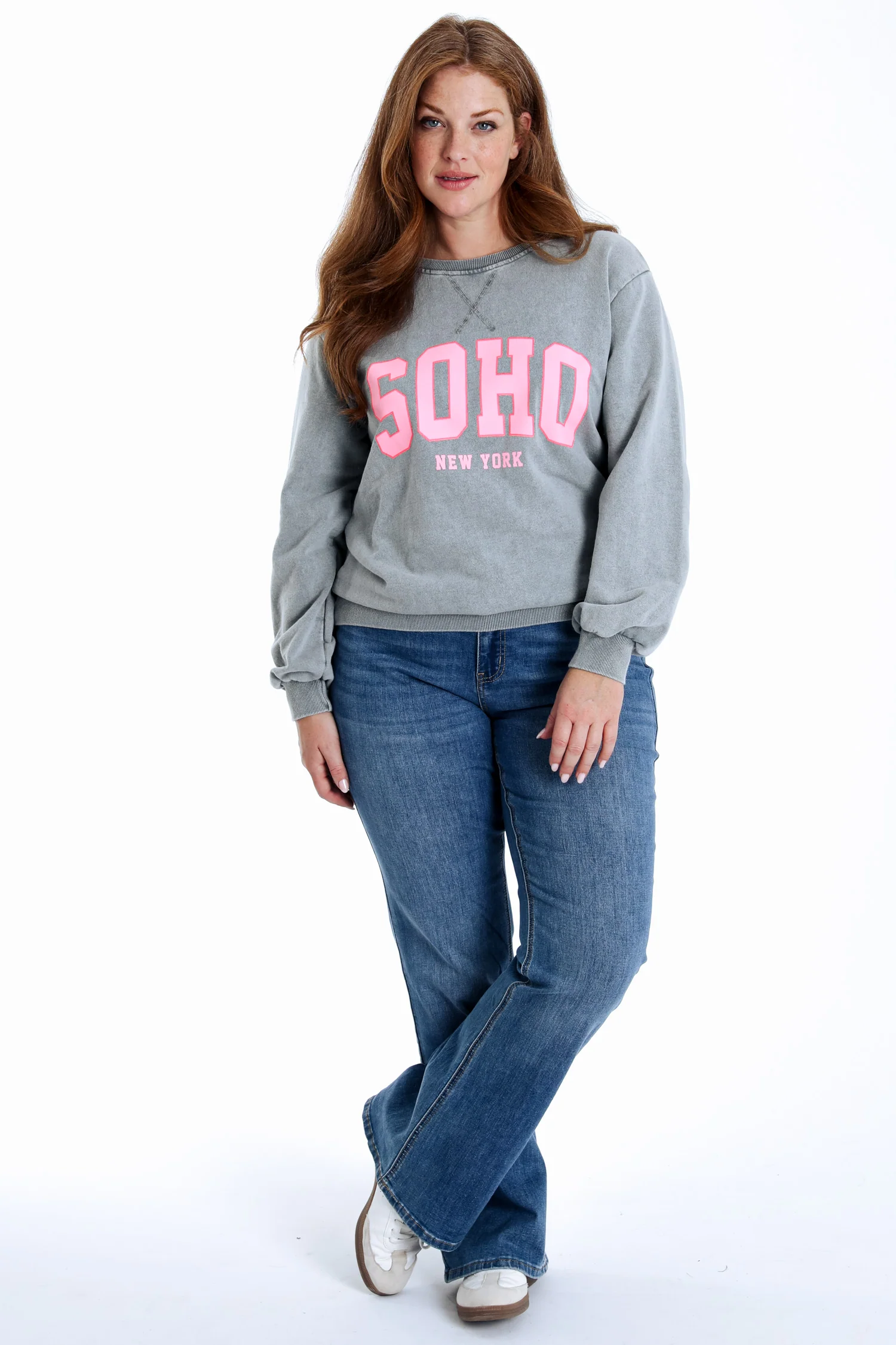Sweat en coton imprimé Soho - Image 9