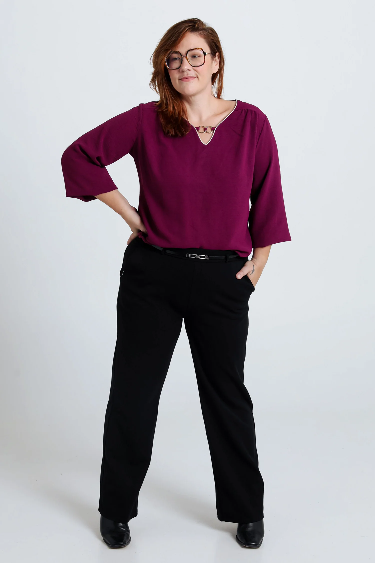 T-shirt avec lurex et bijou - Image 20