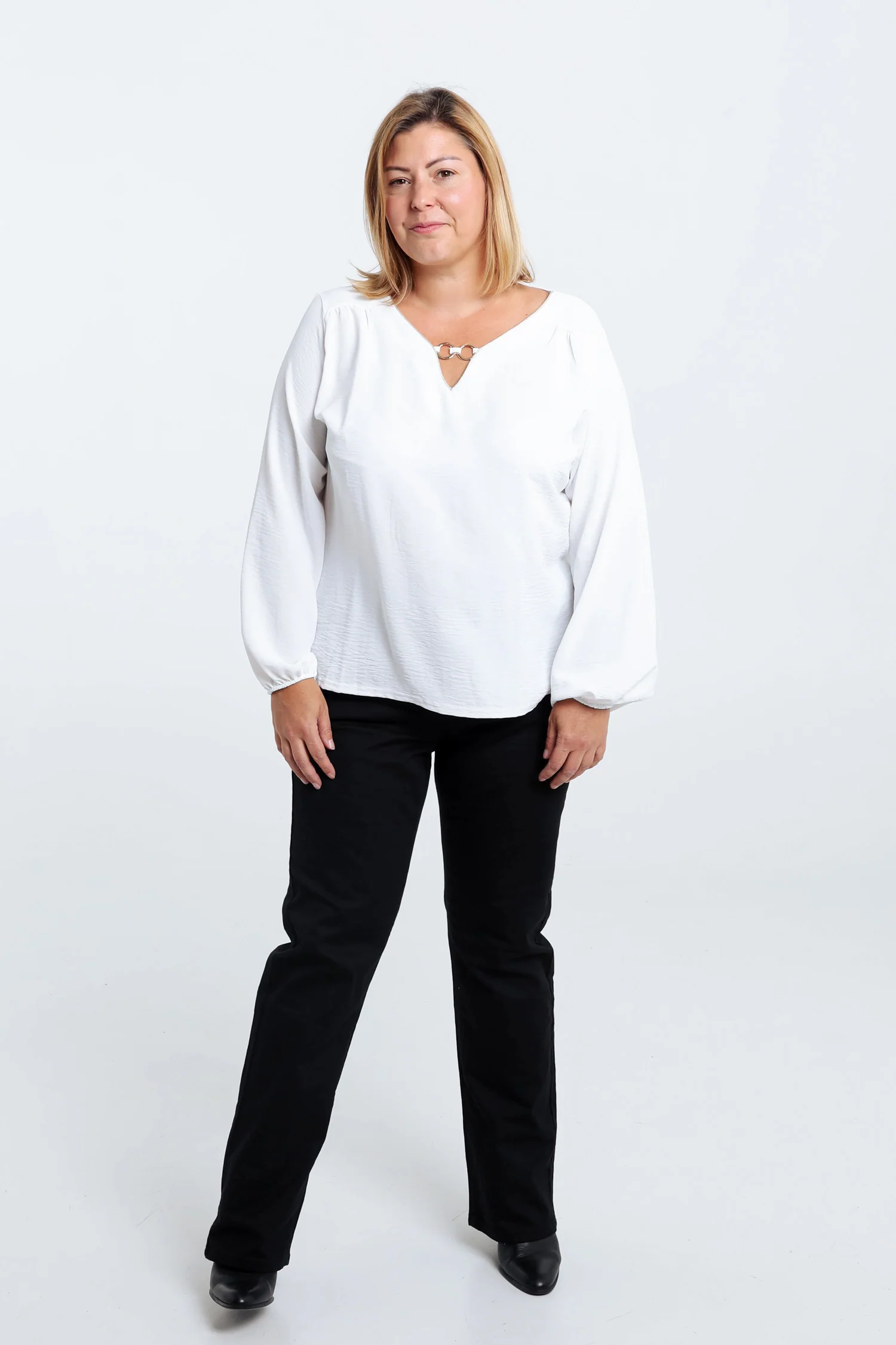 T-shirt avec lurex et bijou - Image 7