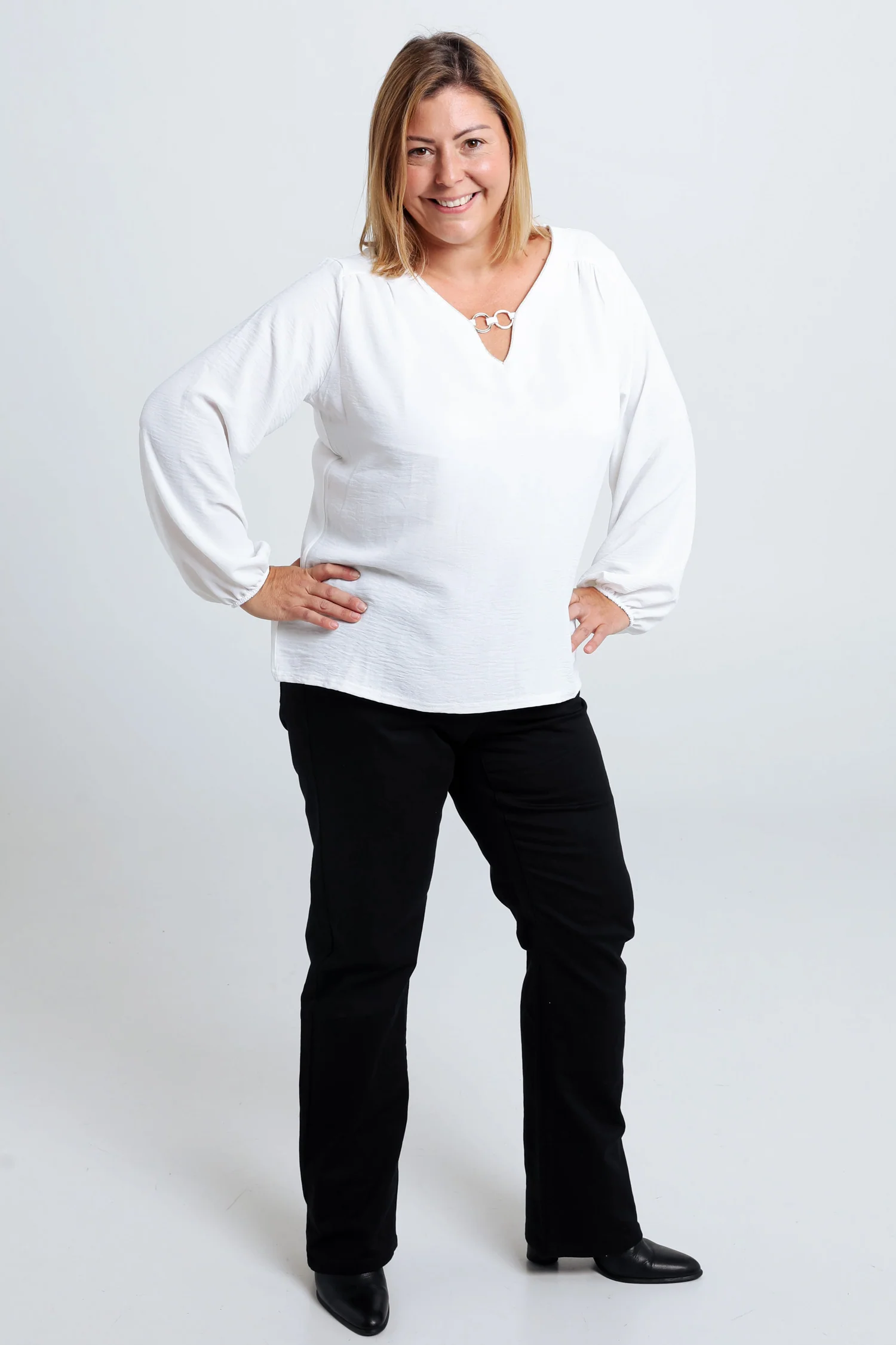 T-shirt avec lurex et bijou - Image 8