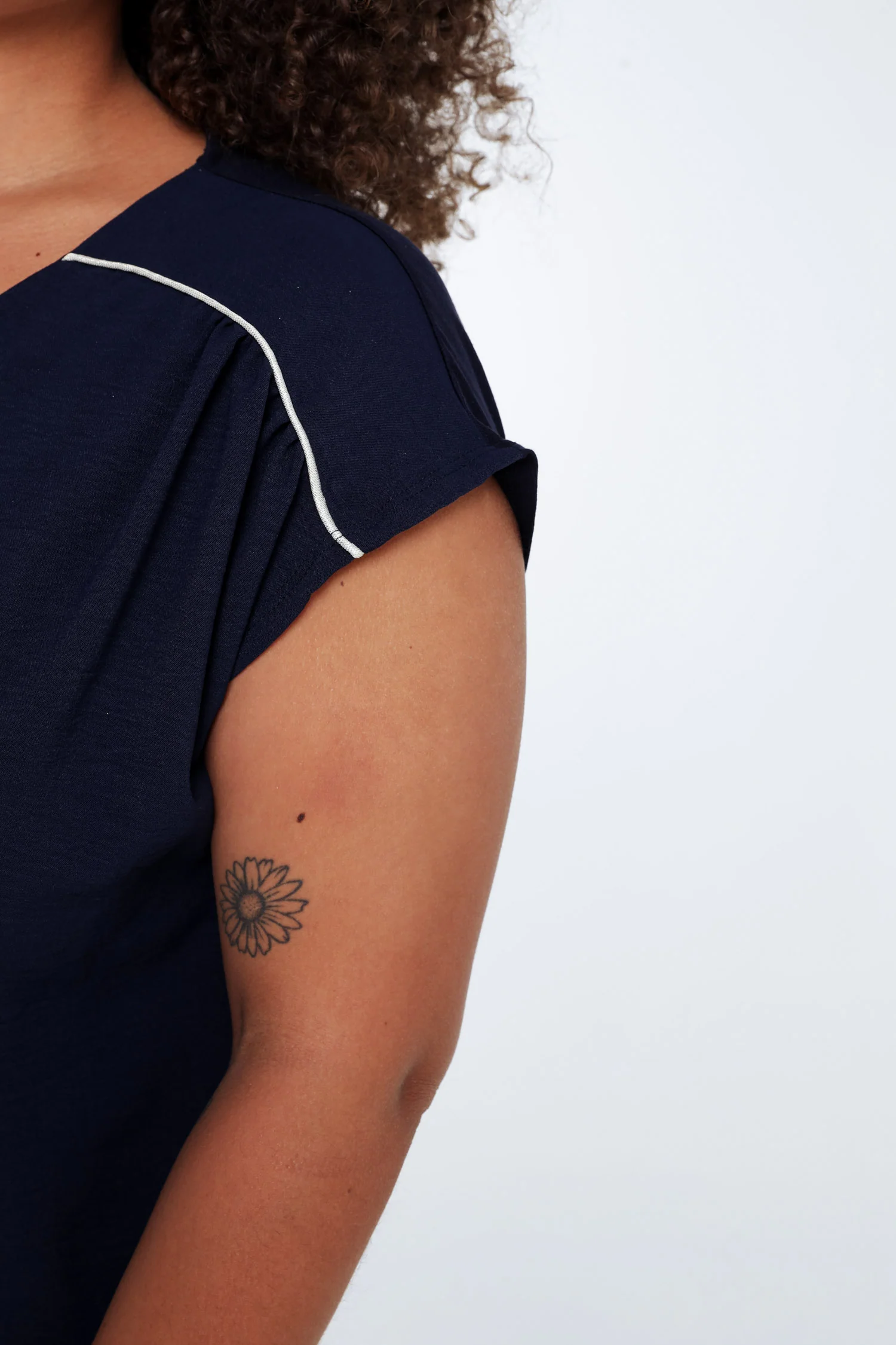 T-shirt bi-matière uni - Image 17