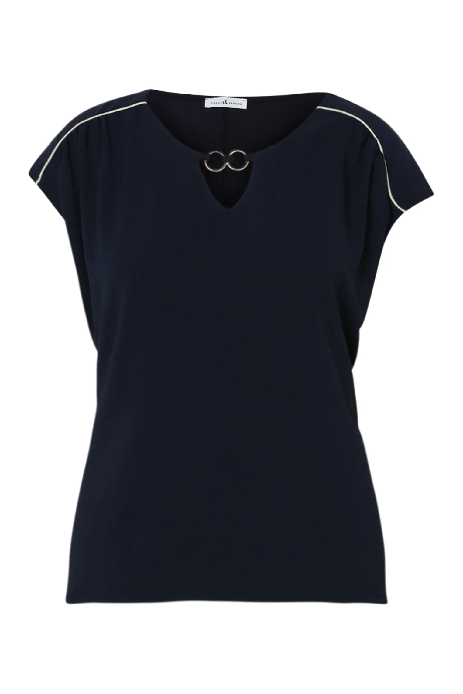 T-shirt bi-matière uni - Image 21