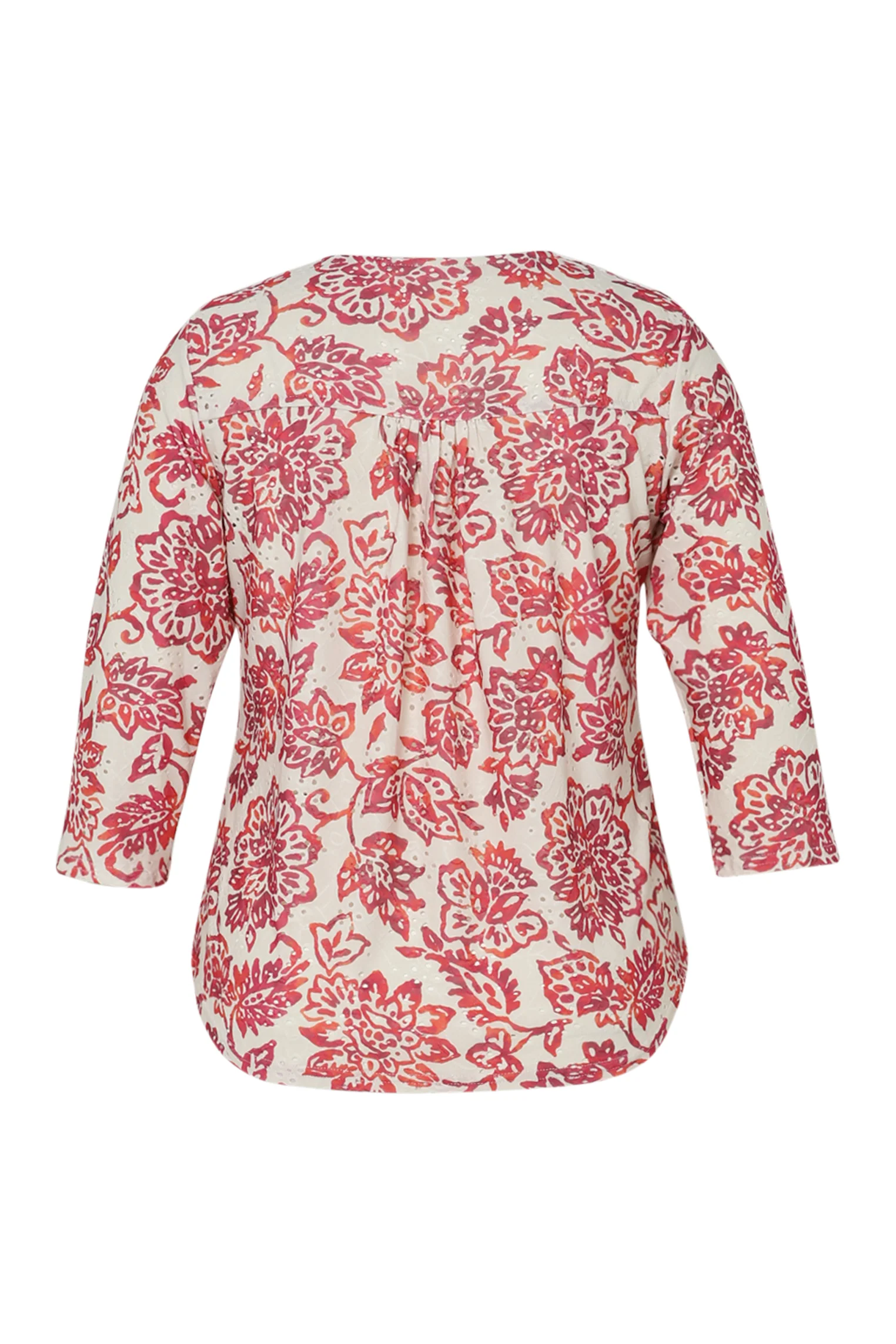 T-shirt brodé imprimé fleurs - Image 11