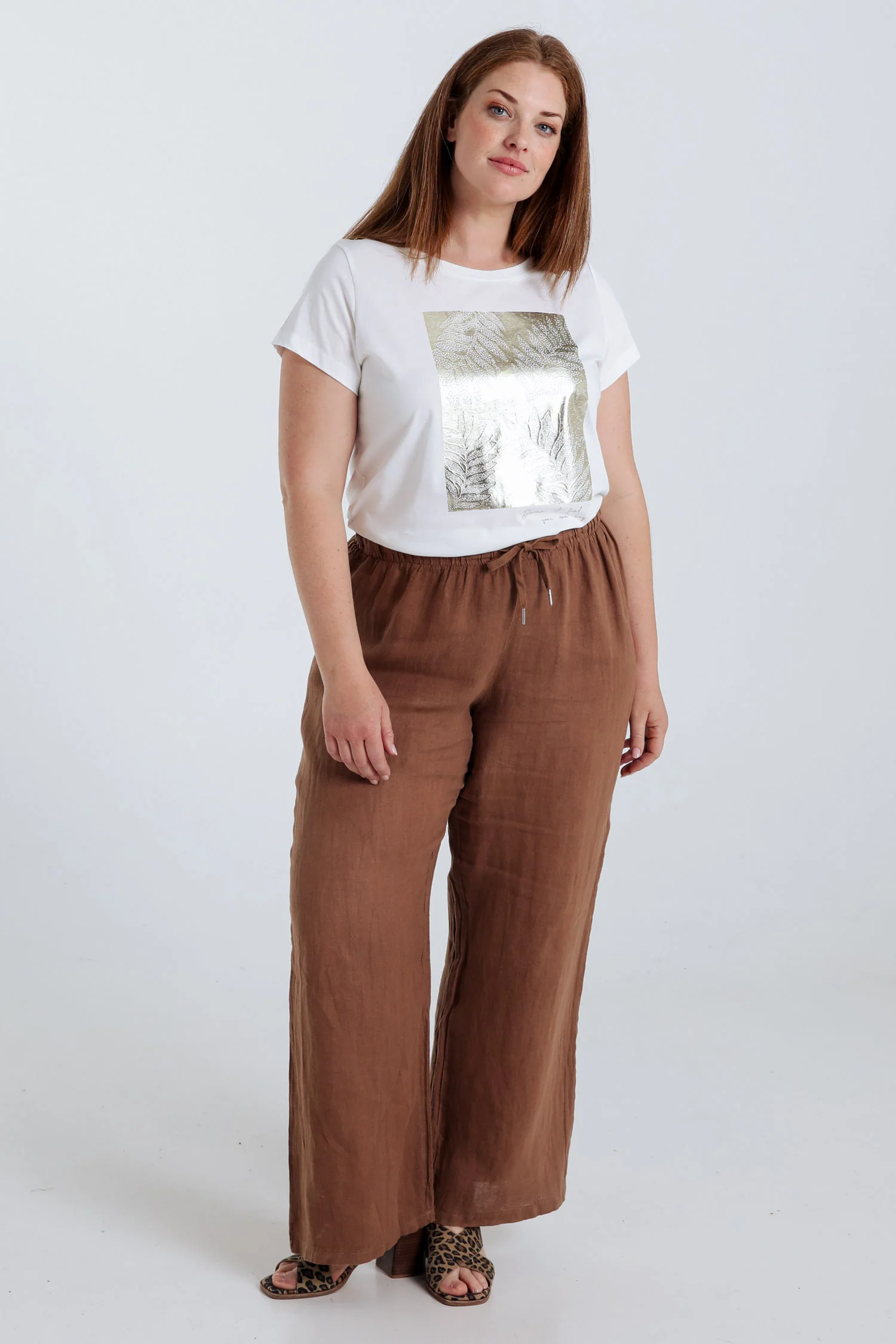 T-shirt en coton avec imprimé foil - Image 9