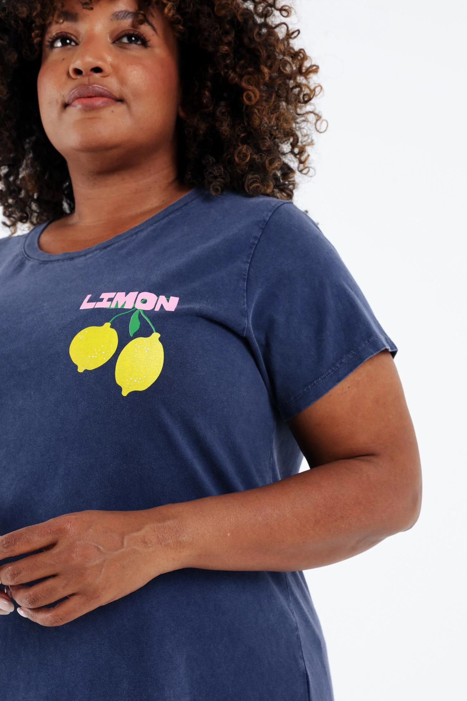 T-shirt en coton imprimé citrons - Image 4
