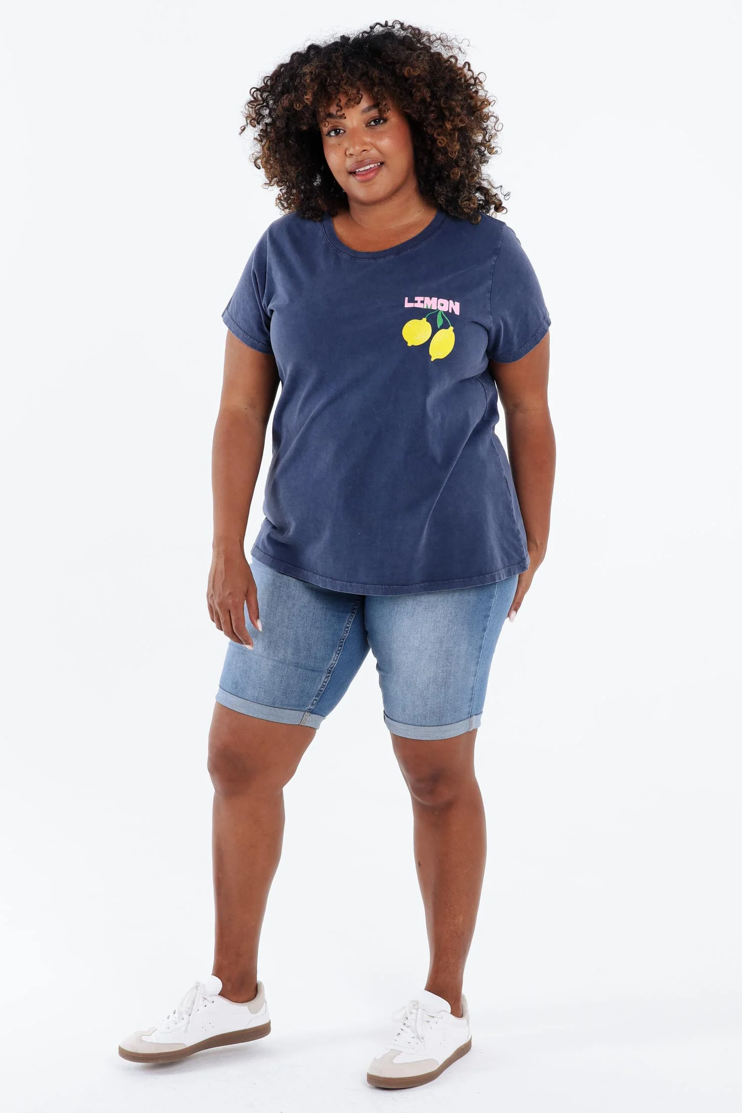 T-shirt en coton imprimé citrons - Image 7