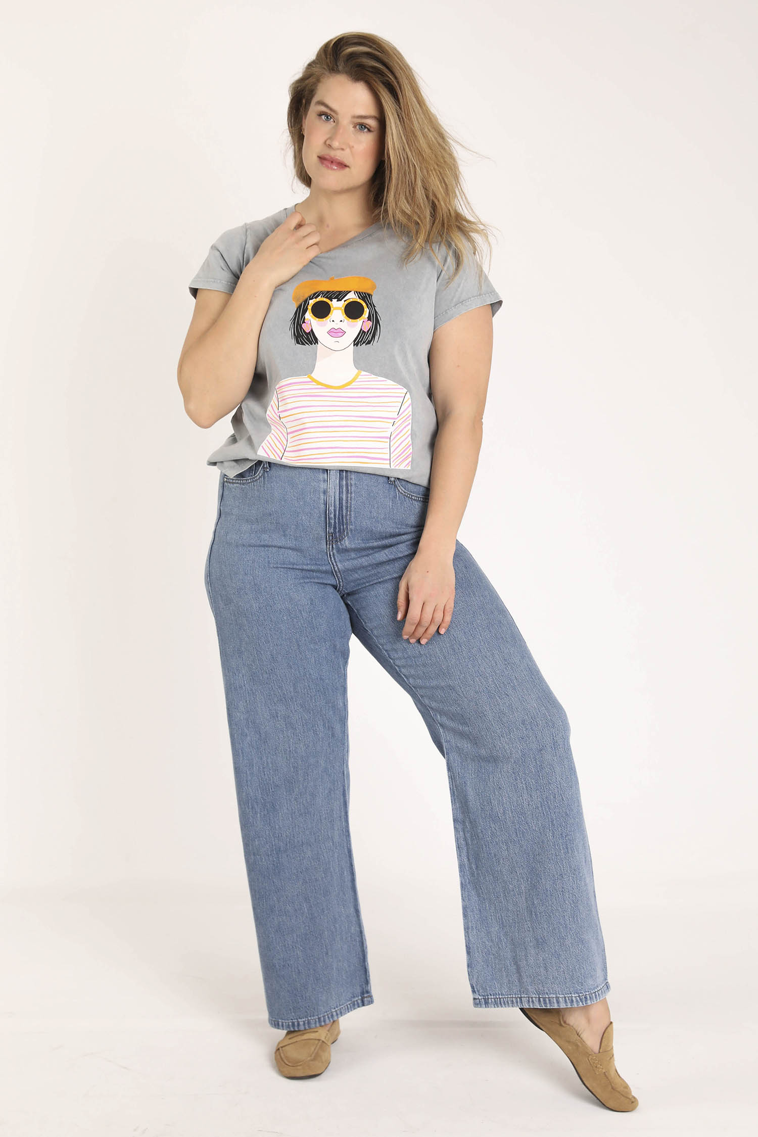 T-shirt en coton imprimé femme - Image 6