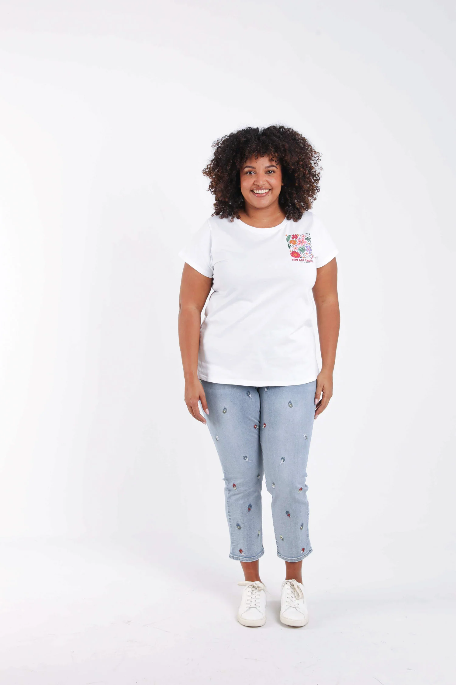 T-shirt en coton imprimé fleurs - Image 7