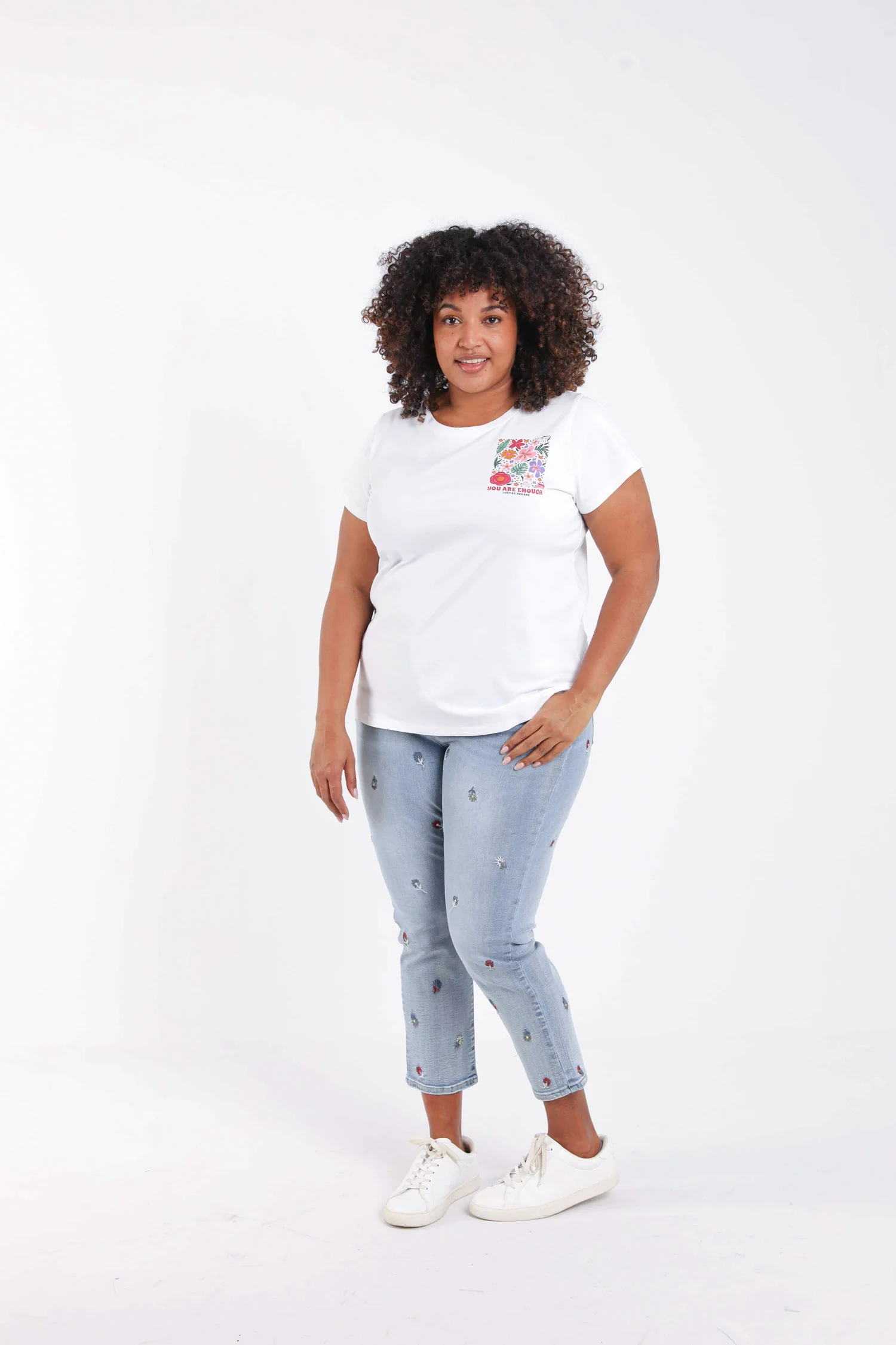 T-shirt en coton imprimé fleurs - Image 8
