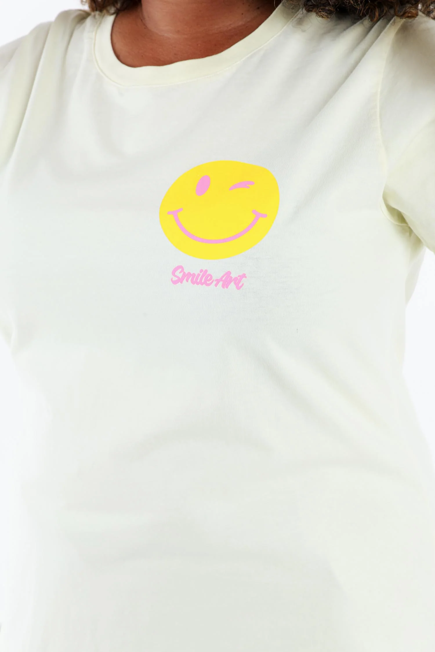 T-shirt en coton imprimé smile - Image 4