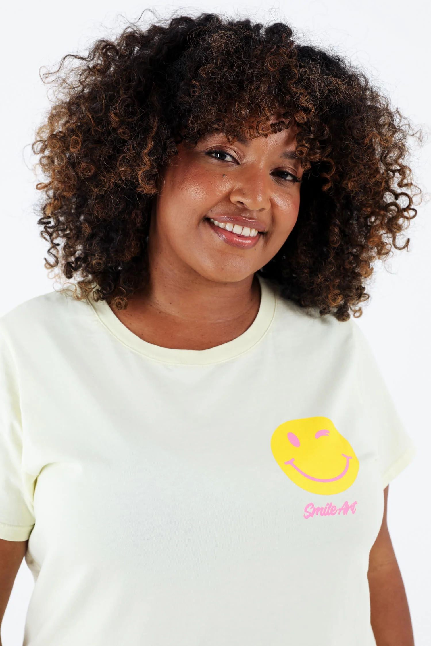 T-shirt en coton imprimé smile - Image 5