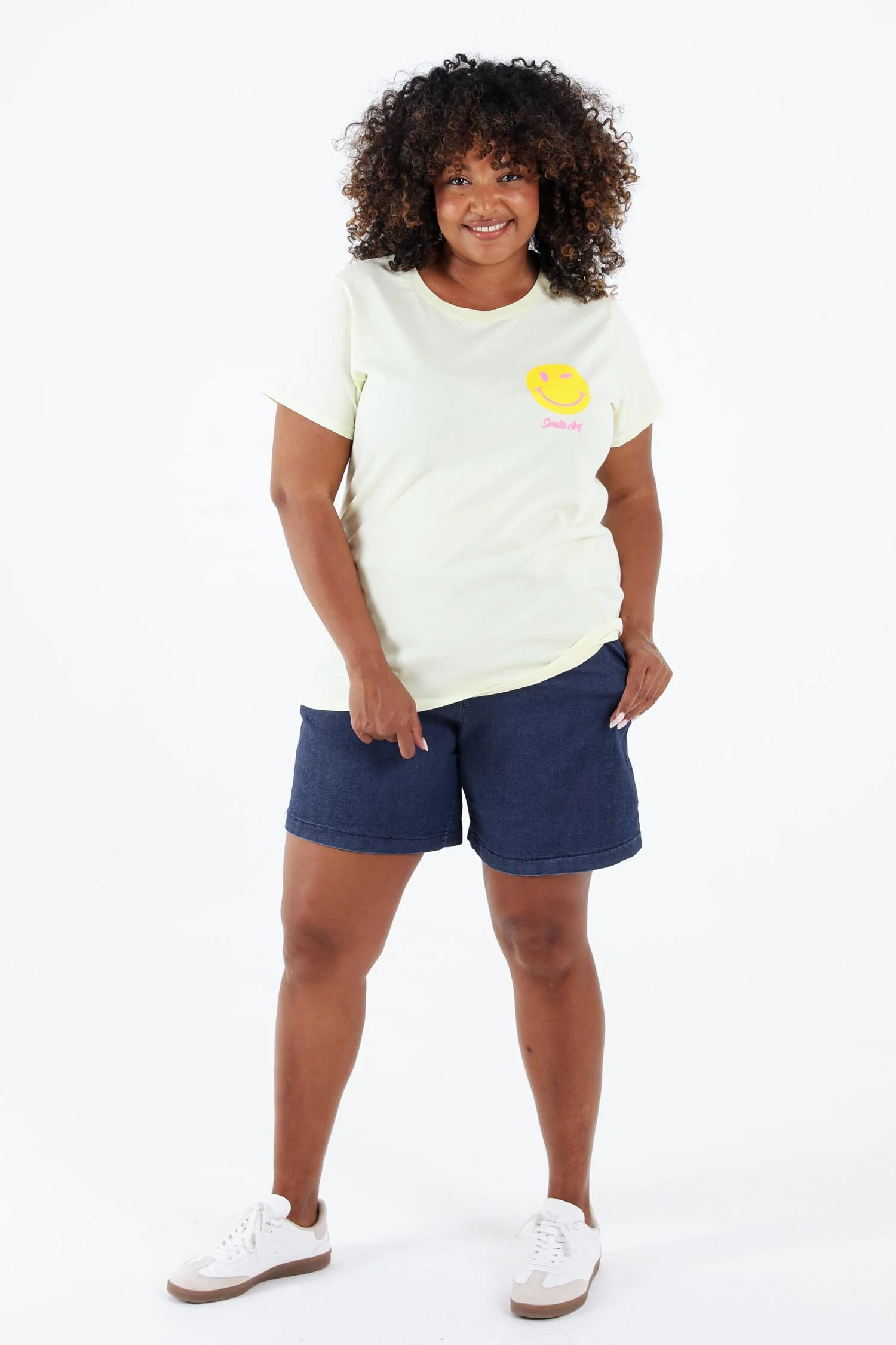 T-shirt en coton imprimé smile - Image 7
