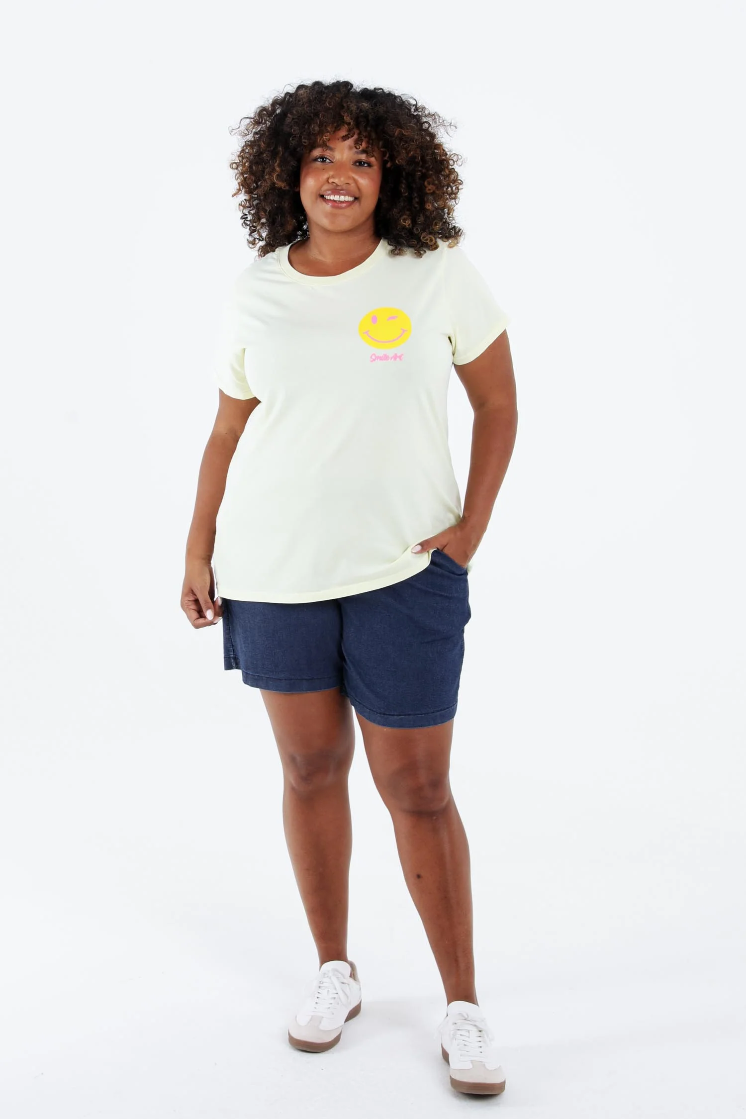 T-shirt en coton imprimé smile - Image 8