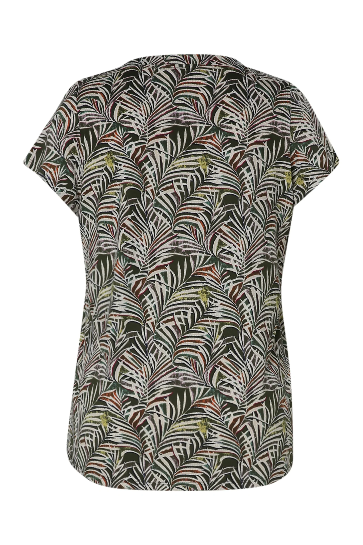 T-shirt en maille froide imprimé feuillage - Image 22