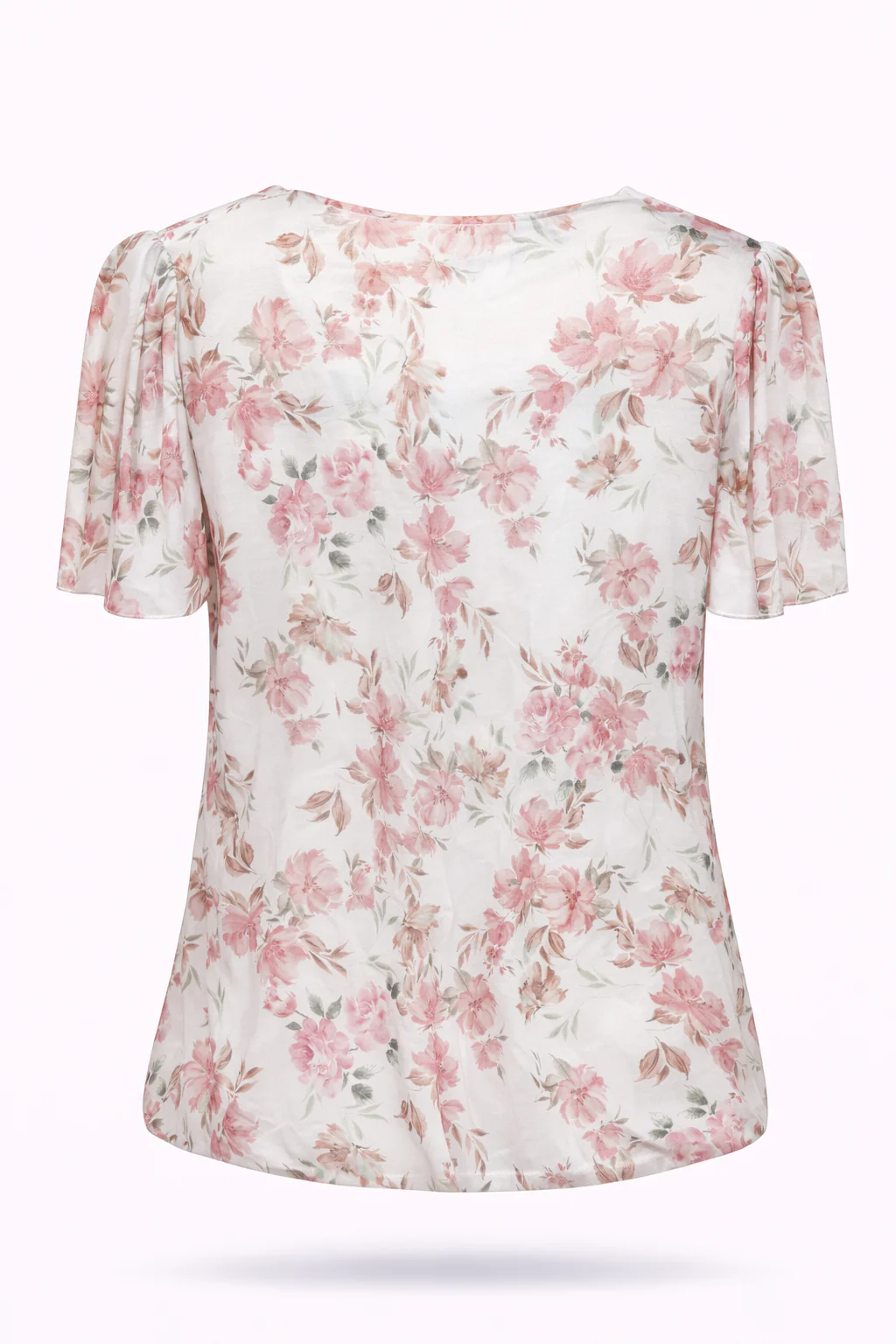 T-shirt en résille imprimé fleuri - Image 9