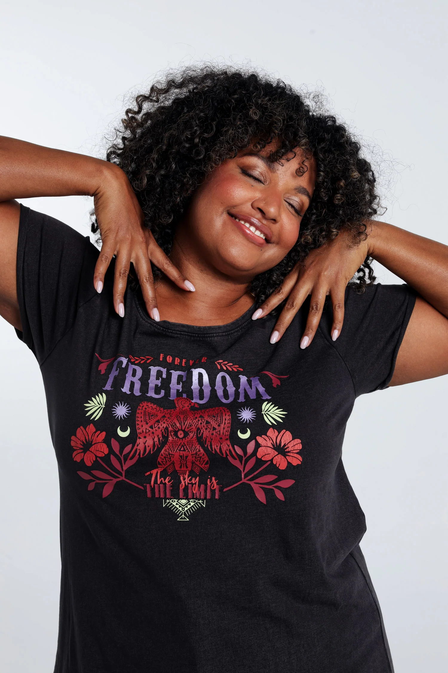 T-shirt Freedom en coton - Image 3
