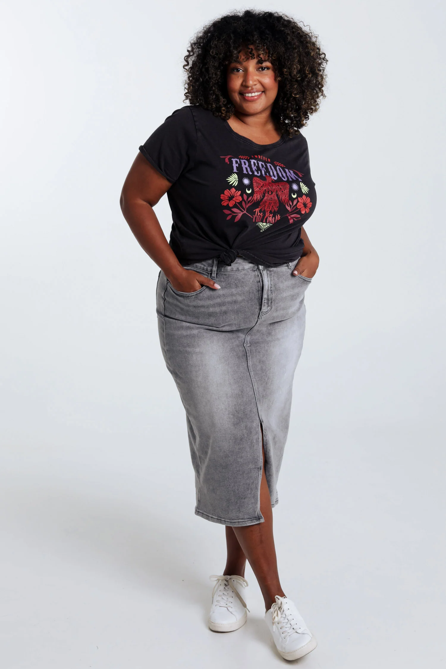 T-shirt Freedom en coton - Image 6