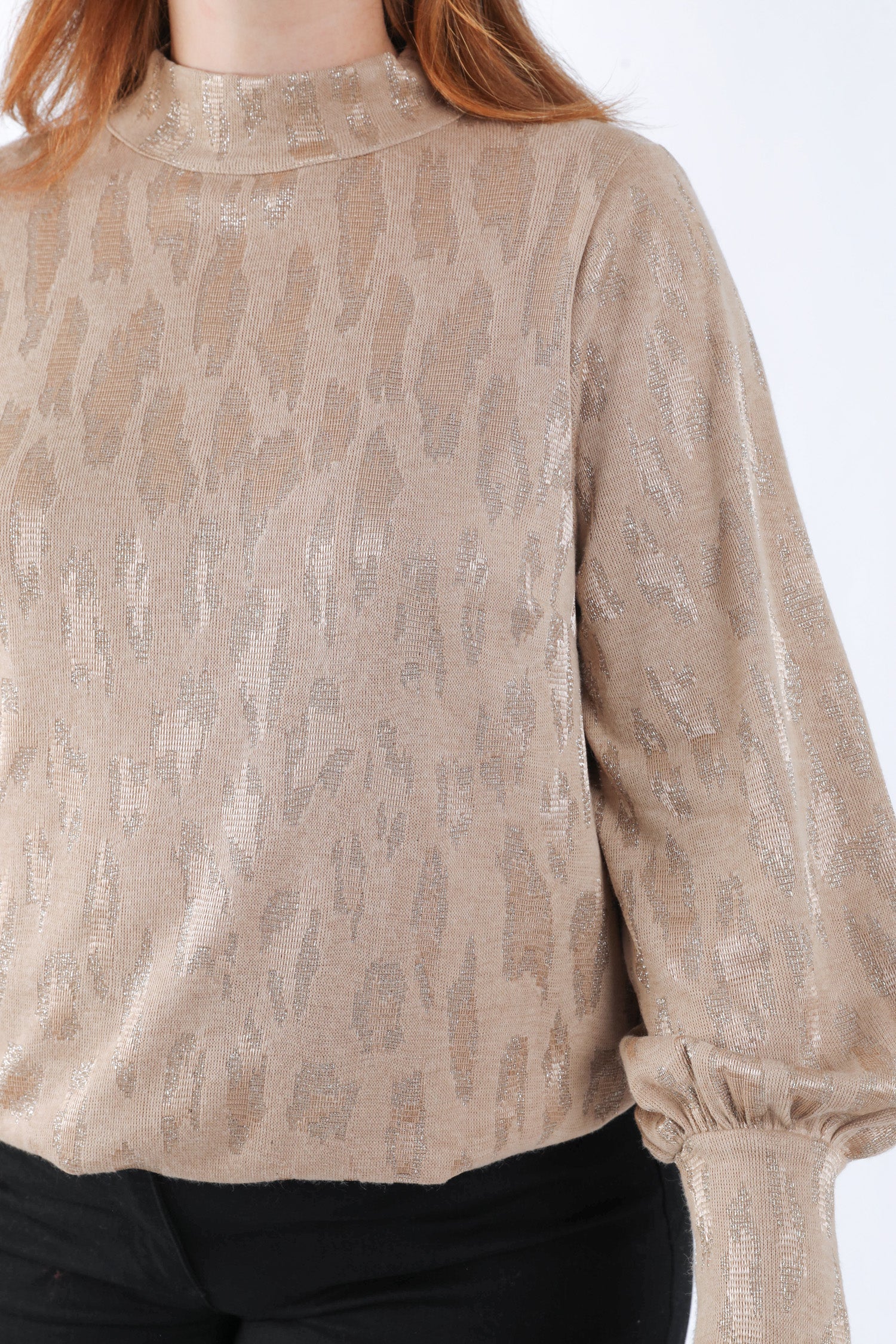 T-shirt imprimé animal avec lurex - Image 5