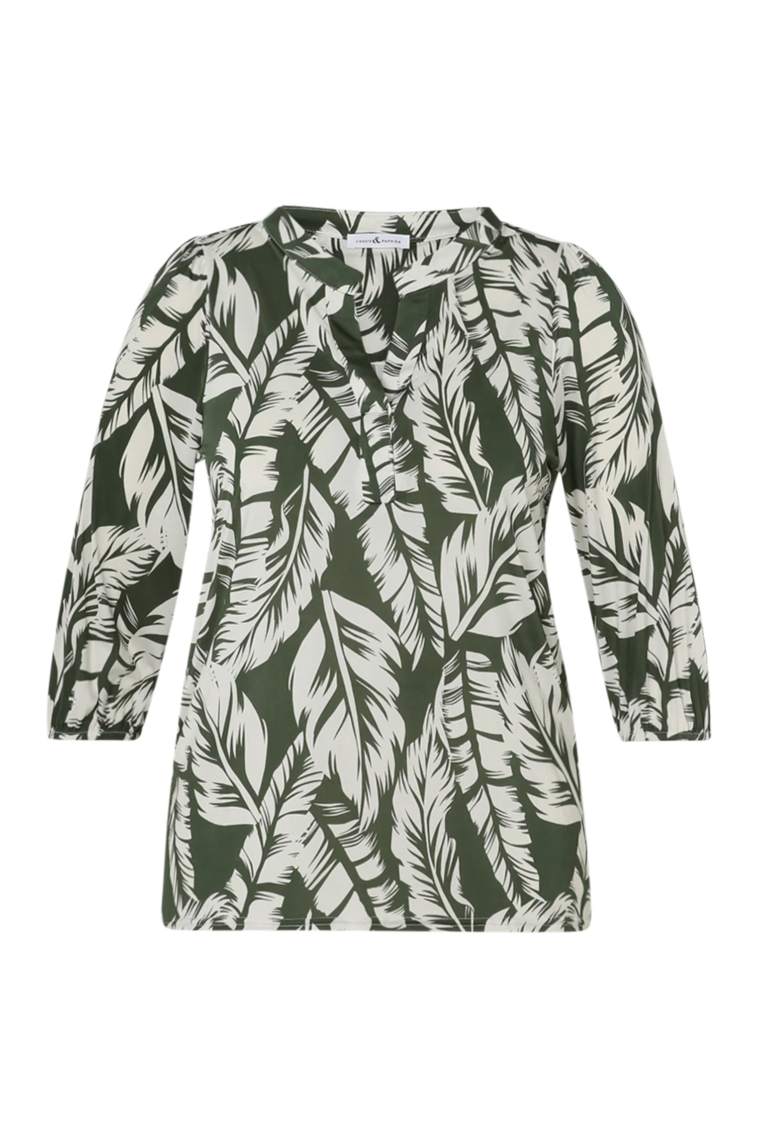 T-shirt imprimé feuilles - Image 10