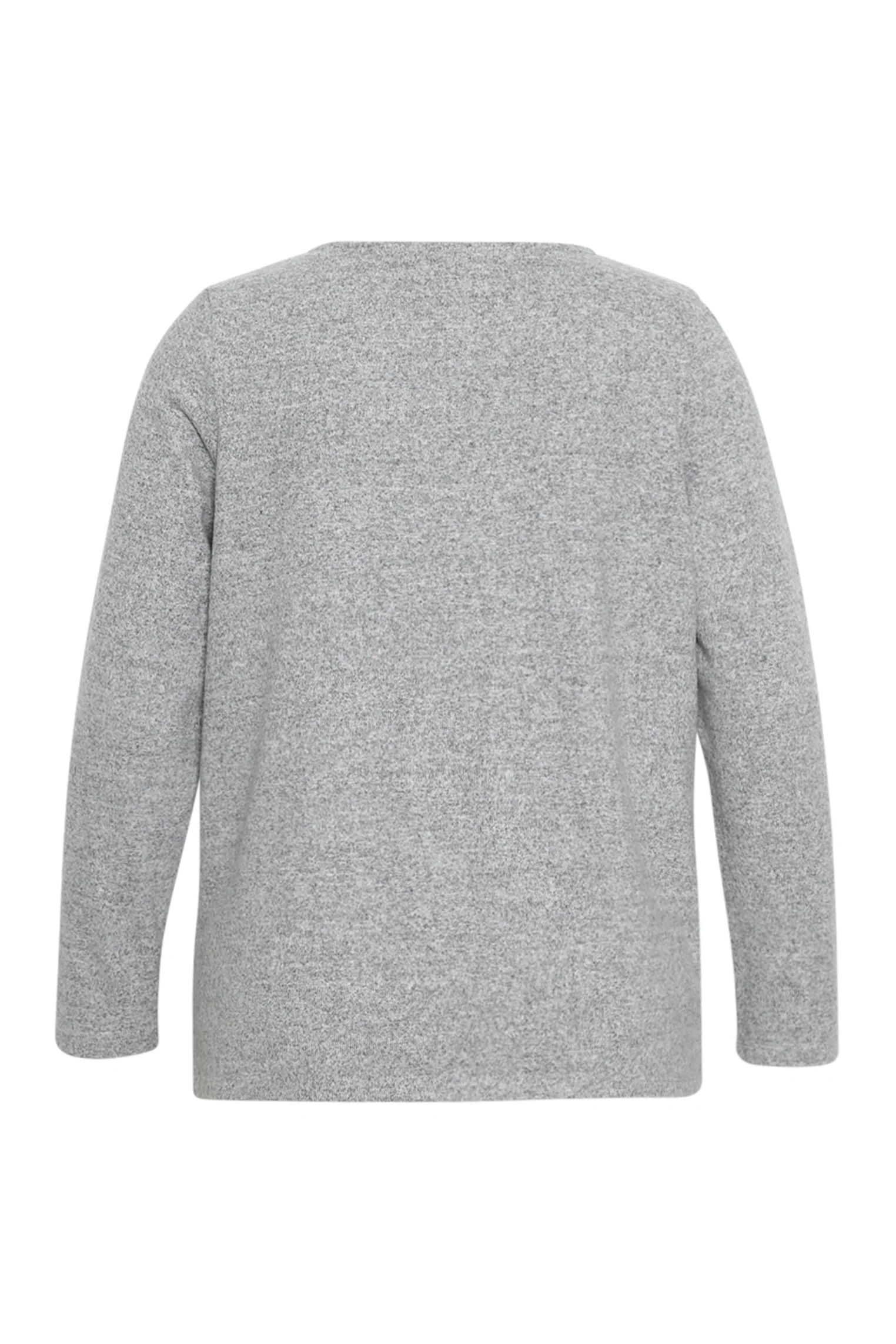 T-shirt maille chaude uni avec détail bijoux - Image 9