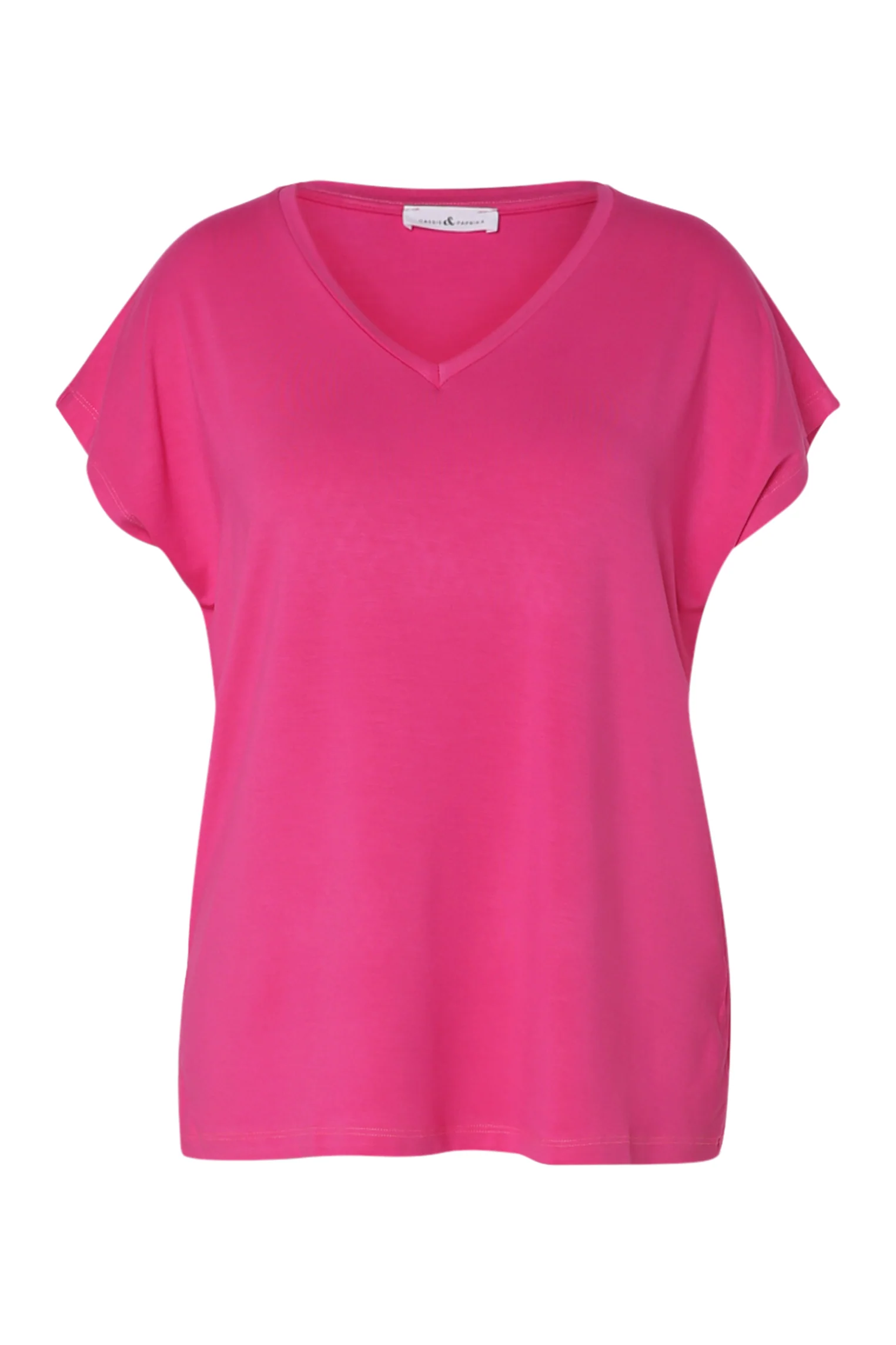 T-shirt uni en viscose - Image 31