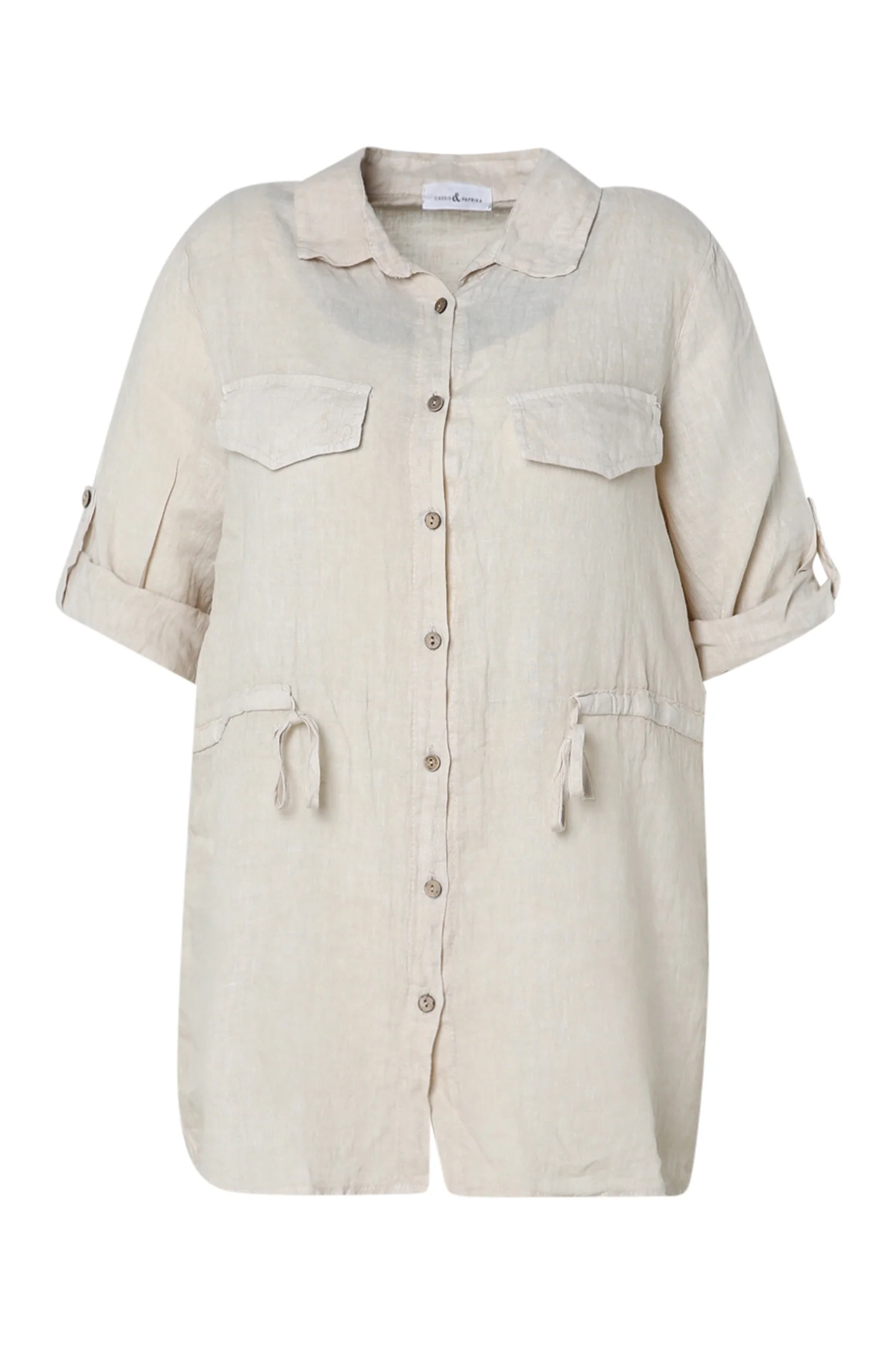 Tunique en lin unie - Image 21
