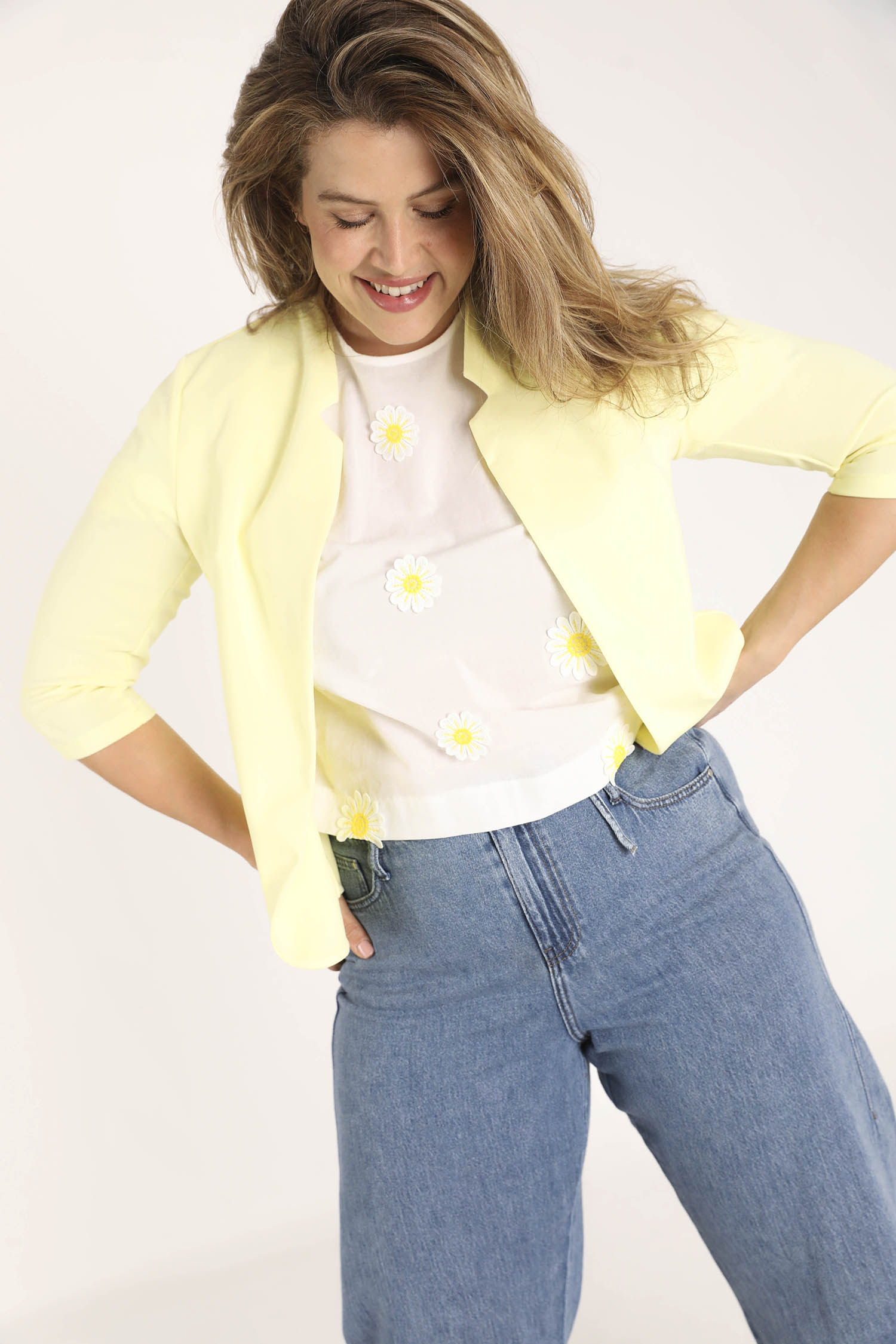 Veste en crêpe unie - Image 6