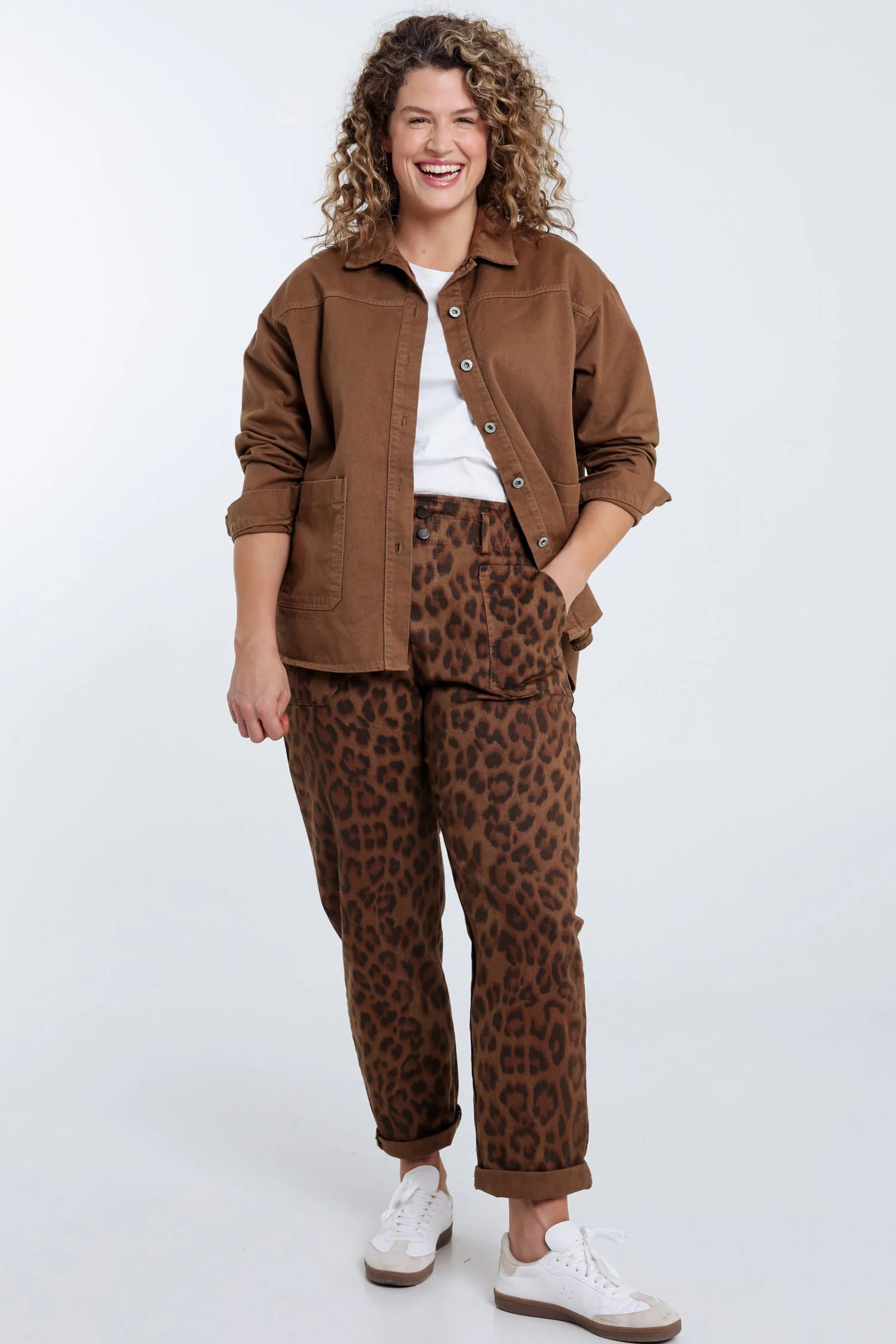 Veste en jeans unie - Image 7