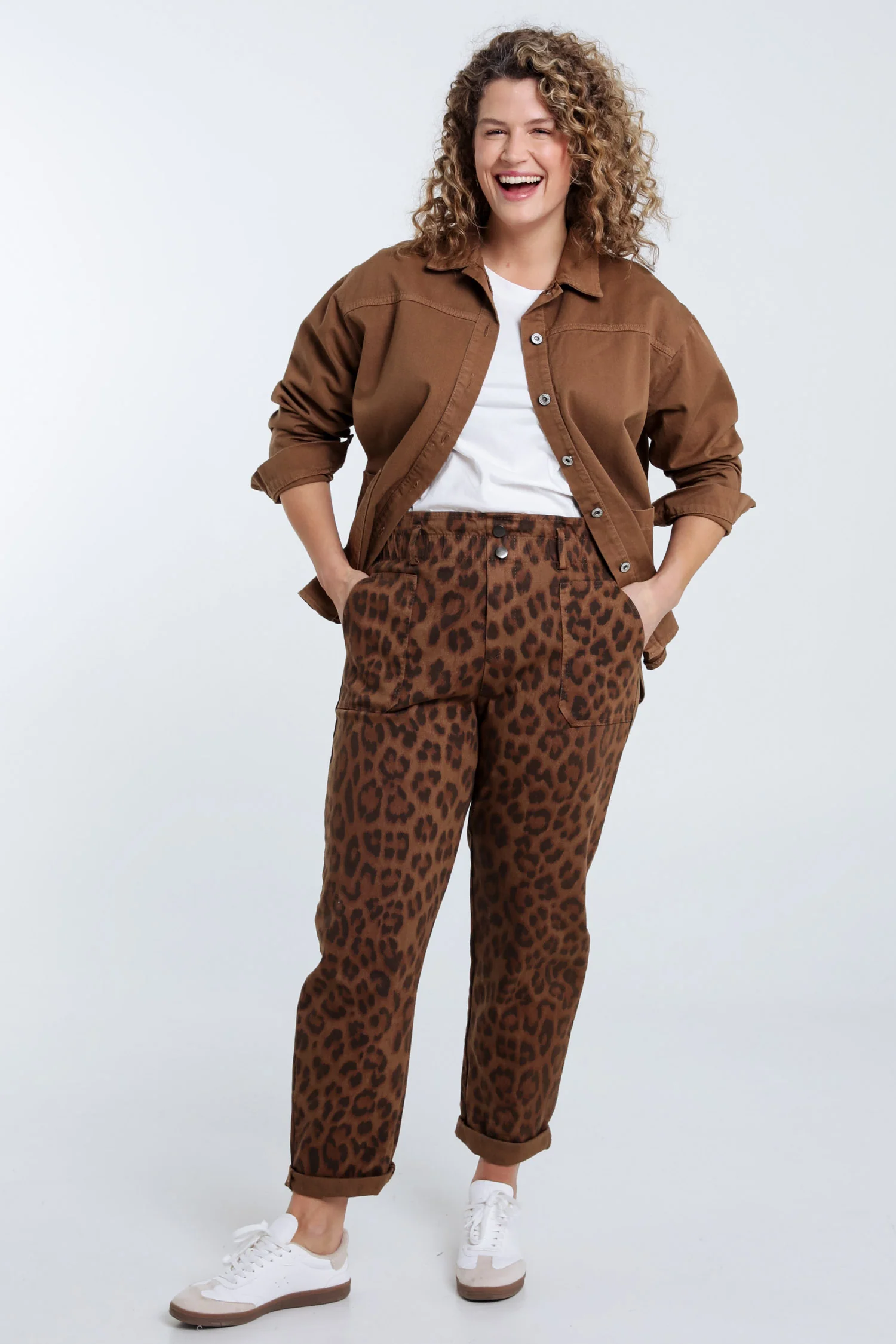 Veste en jeans unie - Image 8