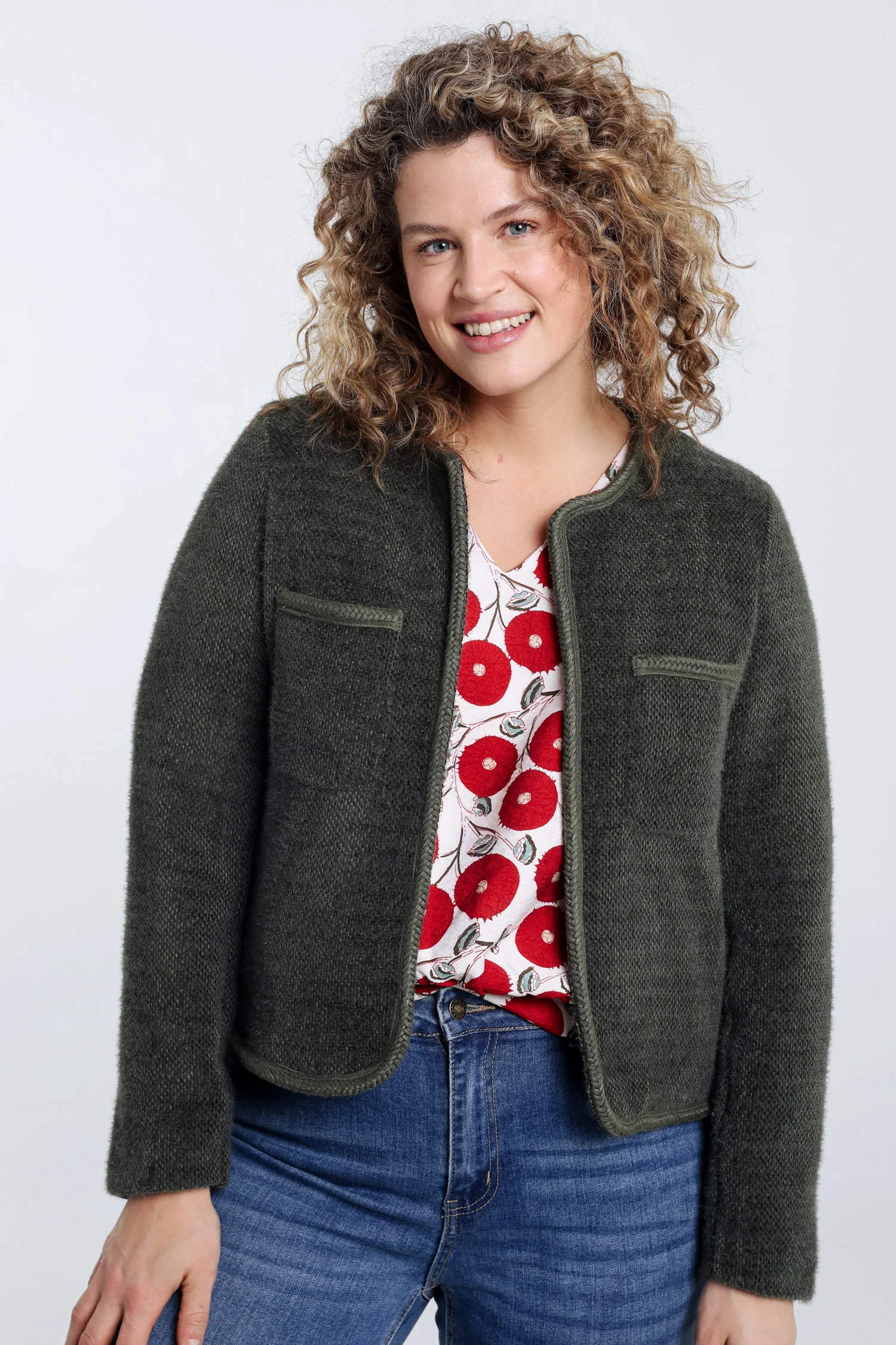 Veste habillée unie