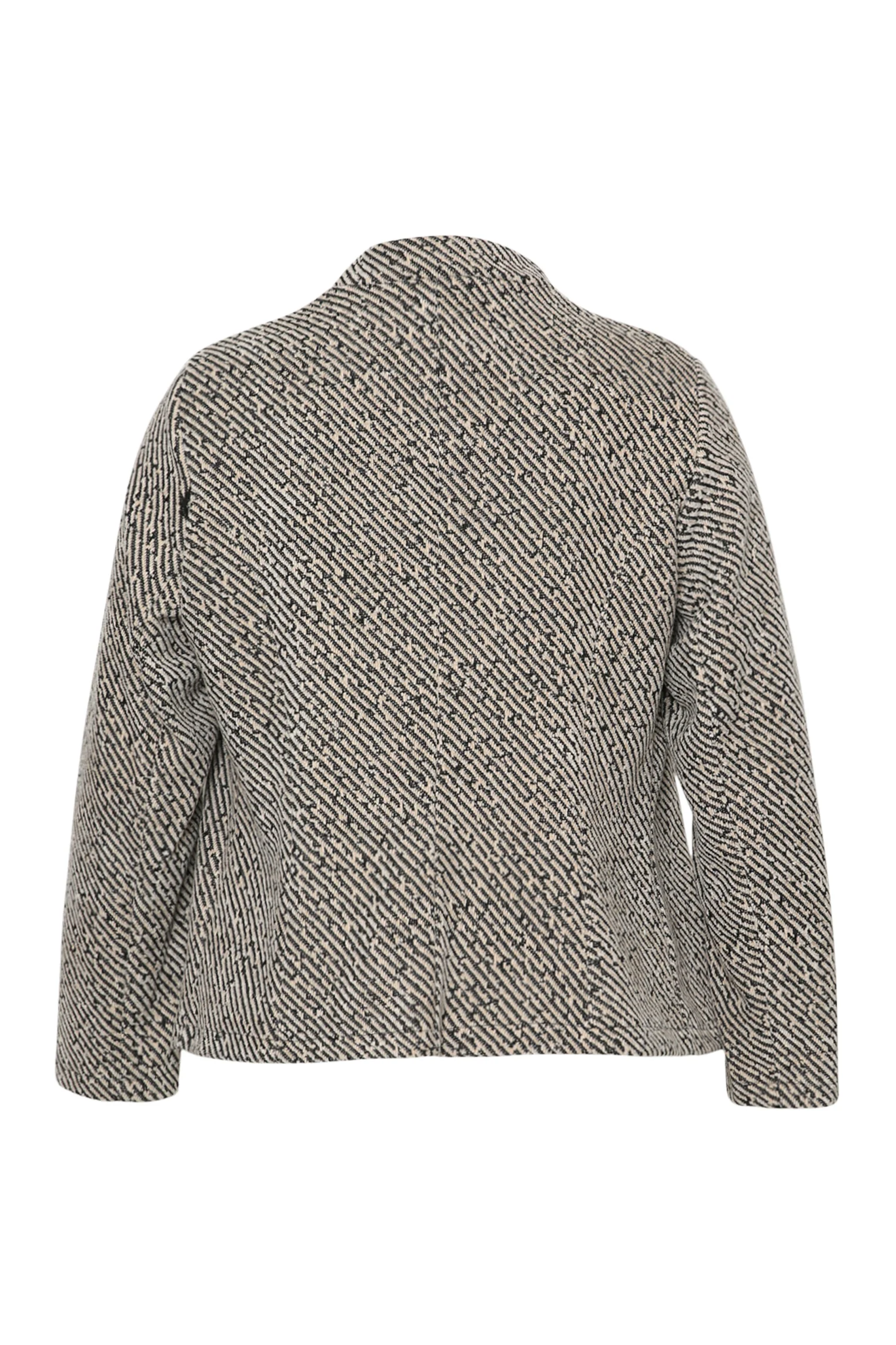 Veste jacquard bicolore avec lurex - Image 9