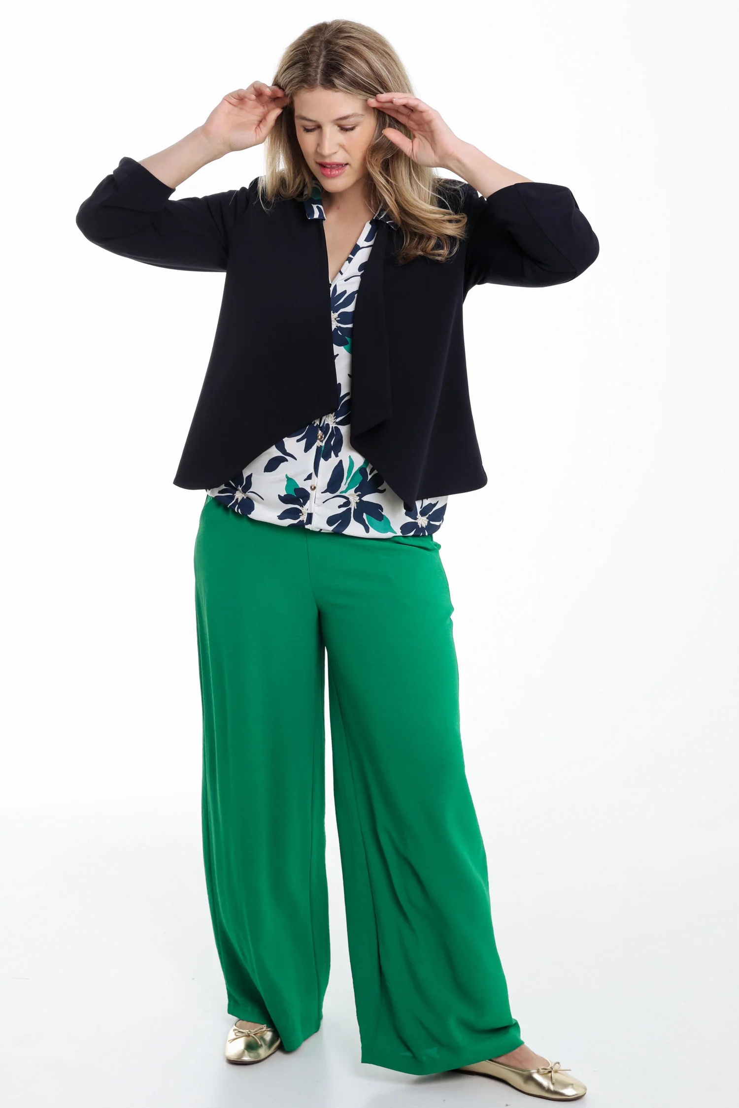 Veste unie avec manches retroussables - Image 19
